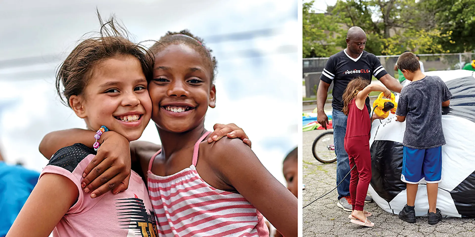 By partnering with neighborhood organizations such as Cleveland Public Theatre and the Cleveland Food Bank, Robertson unites communities in need of services through fun, engaging events.