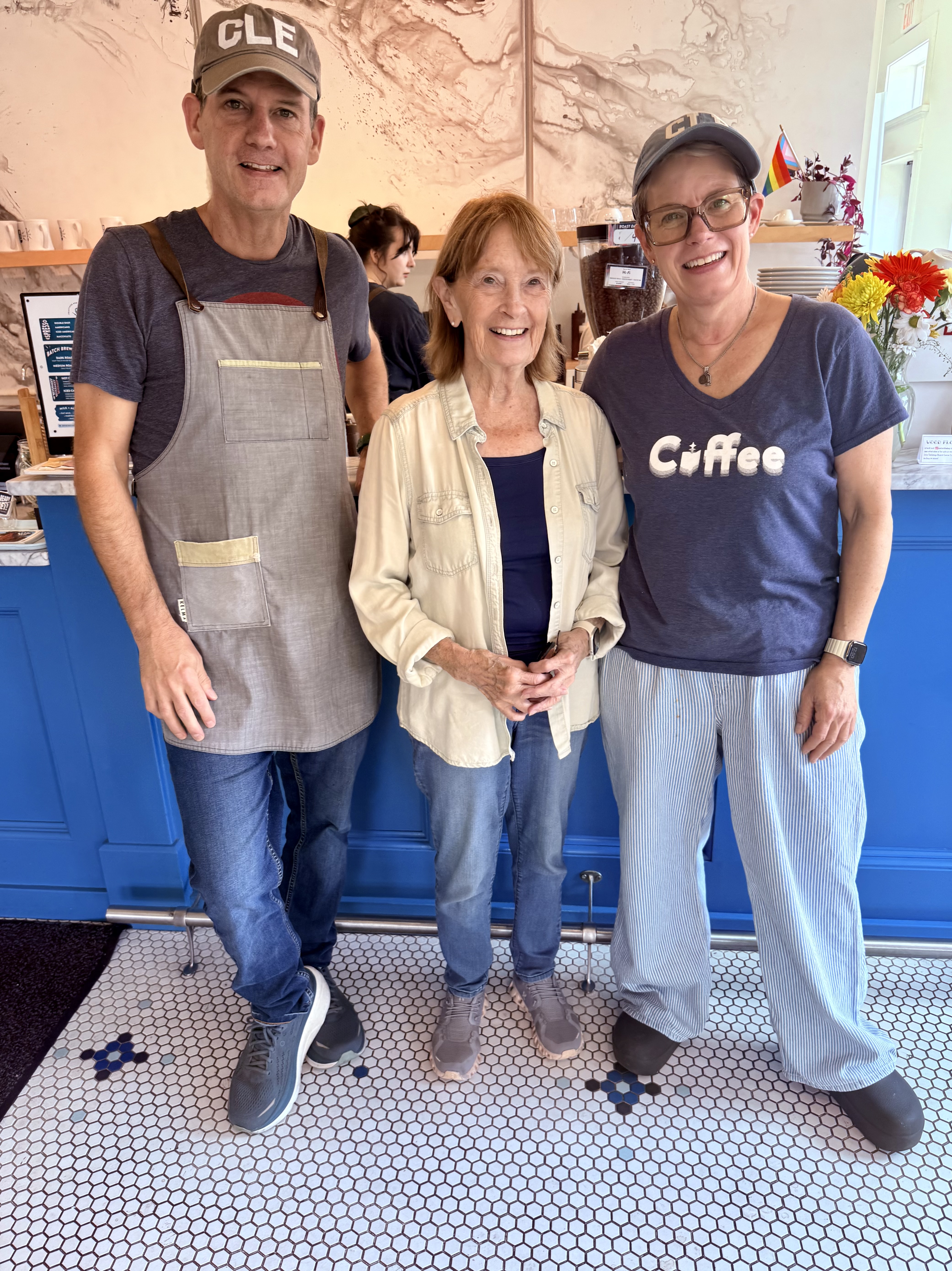 I stopped in to see Christopher and Molly Allen at Ready Set Coffee Roasters, 7306 Detroit Ave. in Cleveland, because I am always trying to get siblings together for a photograph.