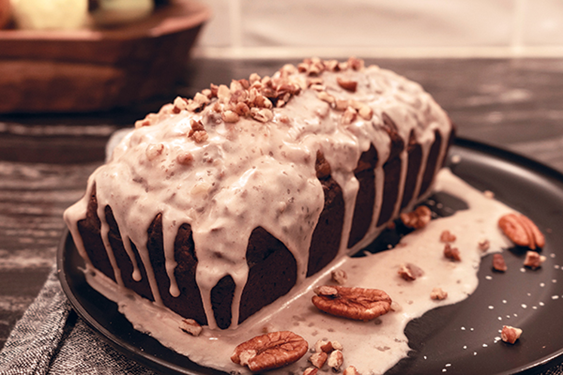 Salt Shines In Sweet Costo's Salted Chocolate Pecan Pound Cake