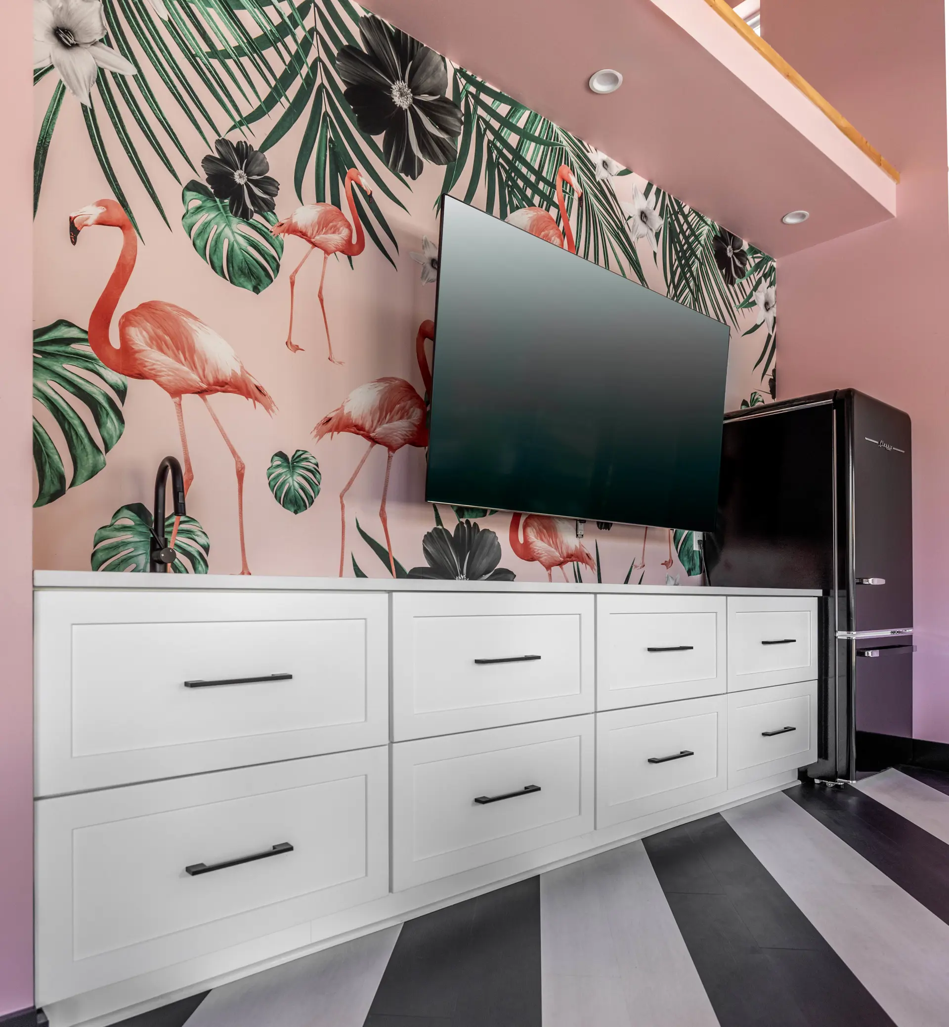 pink flamingo wallpaper