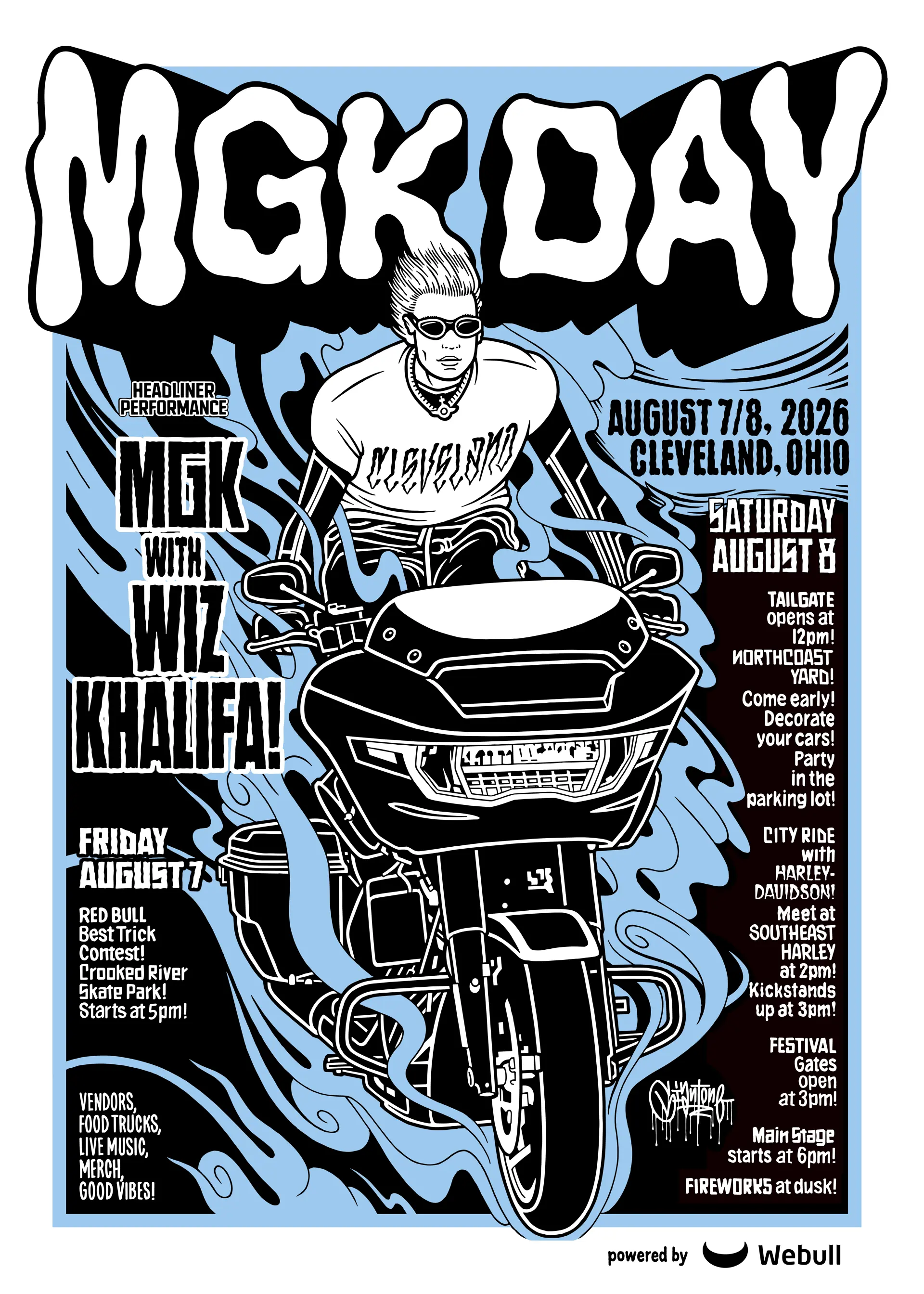 Official MGK Day Poster 2026