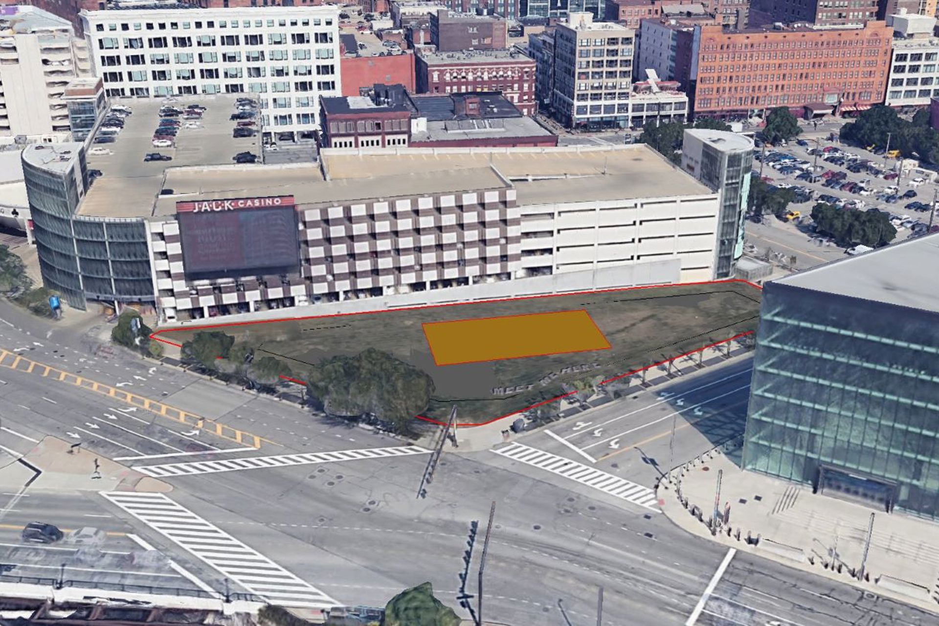 Downtown Lot Near Rocket Arena Targeted for Basketball Court