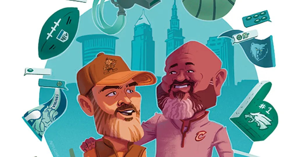 William Appledorn, Courtesy Cleveland Browns, Courtesy Cleveland Cavaliers