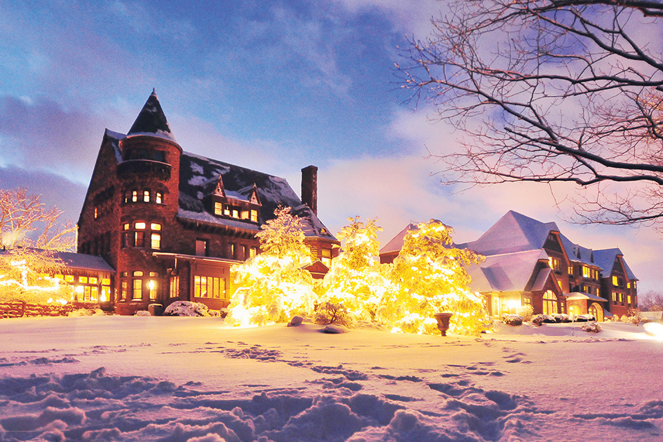 Bellhurst Castle and Winery in Geneva, New York (photo by Vasily Baziuk, Visit Finger Lakes)
