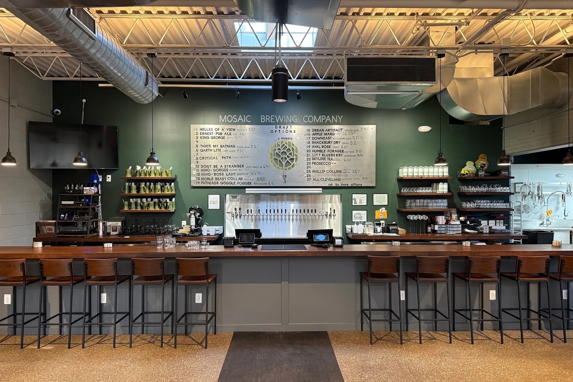 A Century-Old Building Finds New Life as Mosaic Brewing: First Look
