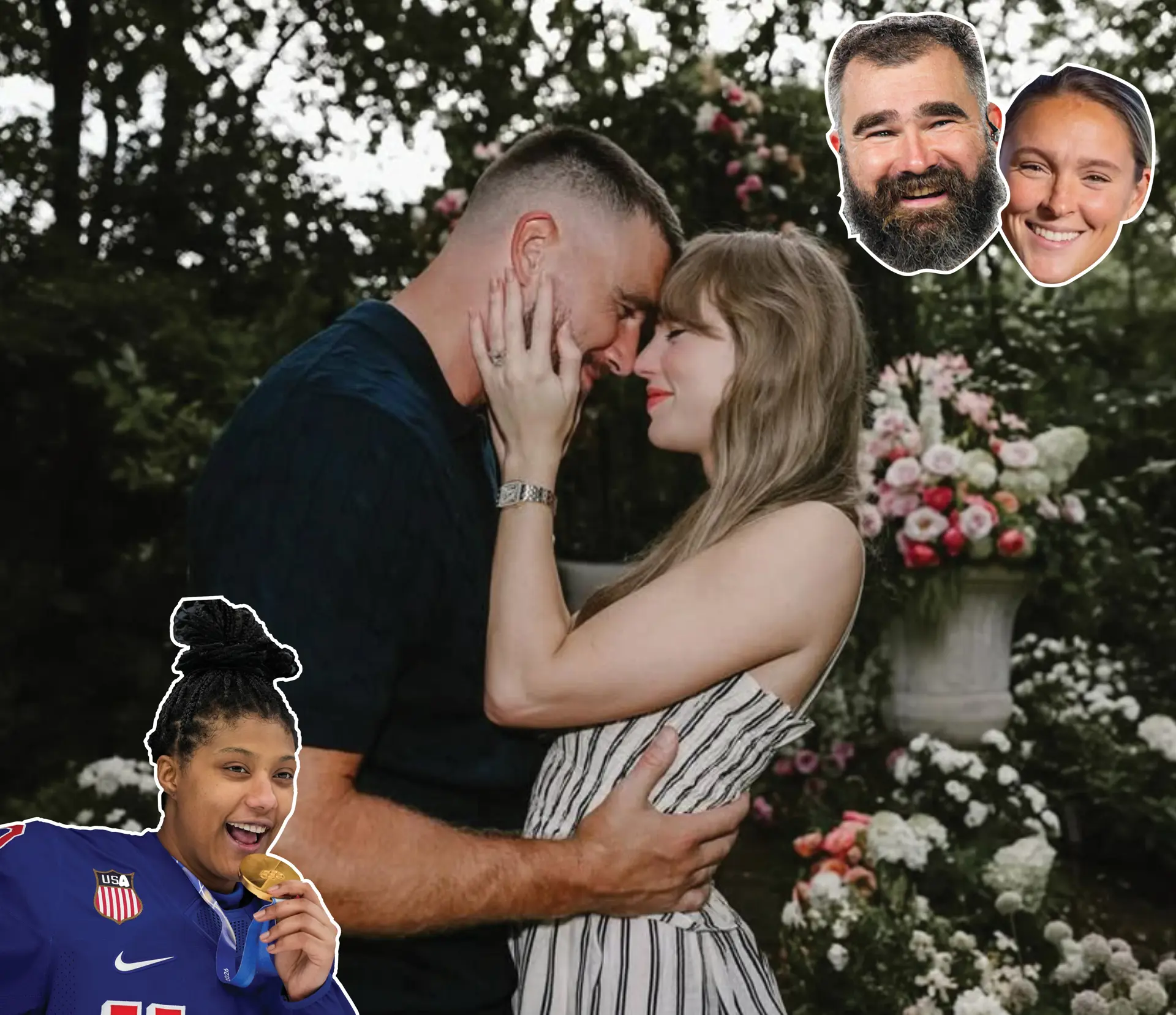 Taylor Swift and Travis Kelce