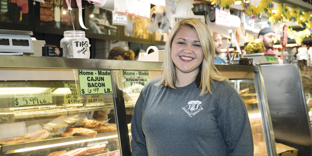 J & J Czuchraj Meats stand