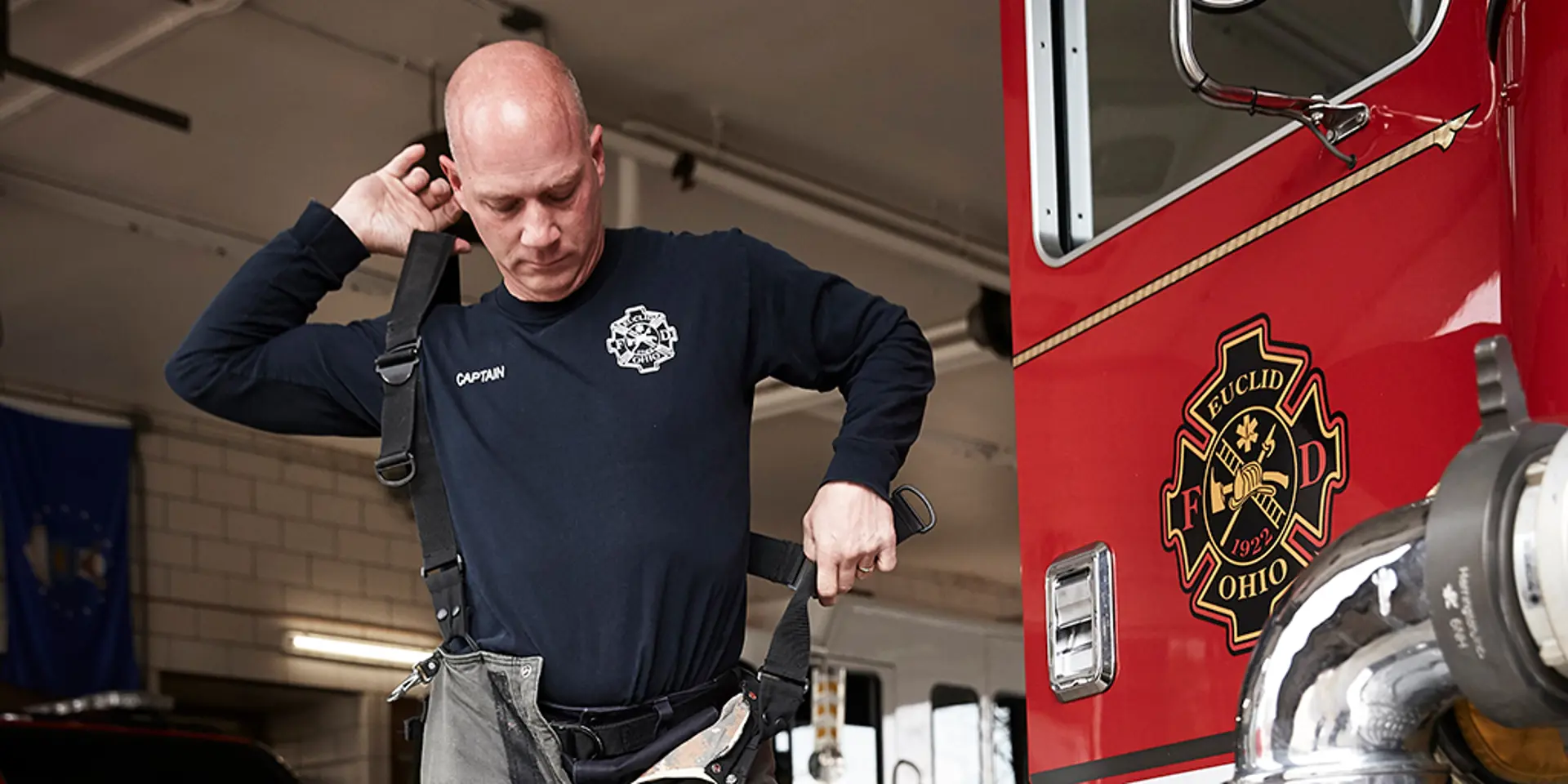 Euclid fire captain Dave Rowell is fighting for his Palumbo Act claim. 