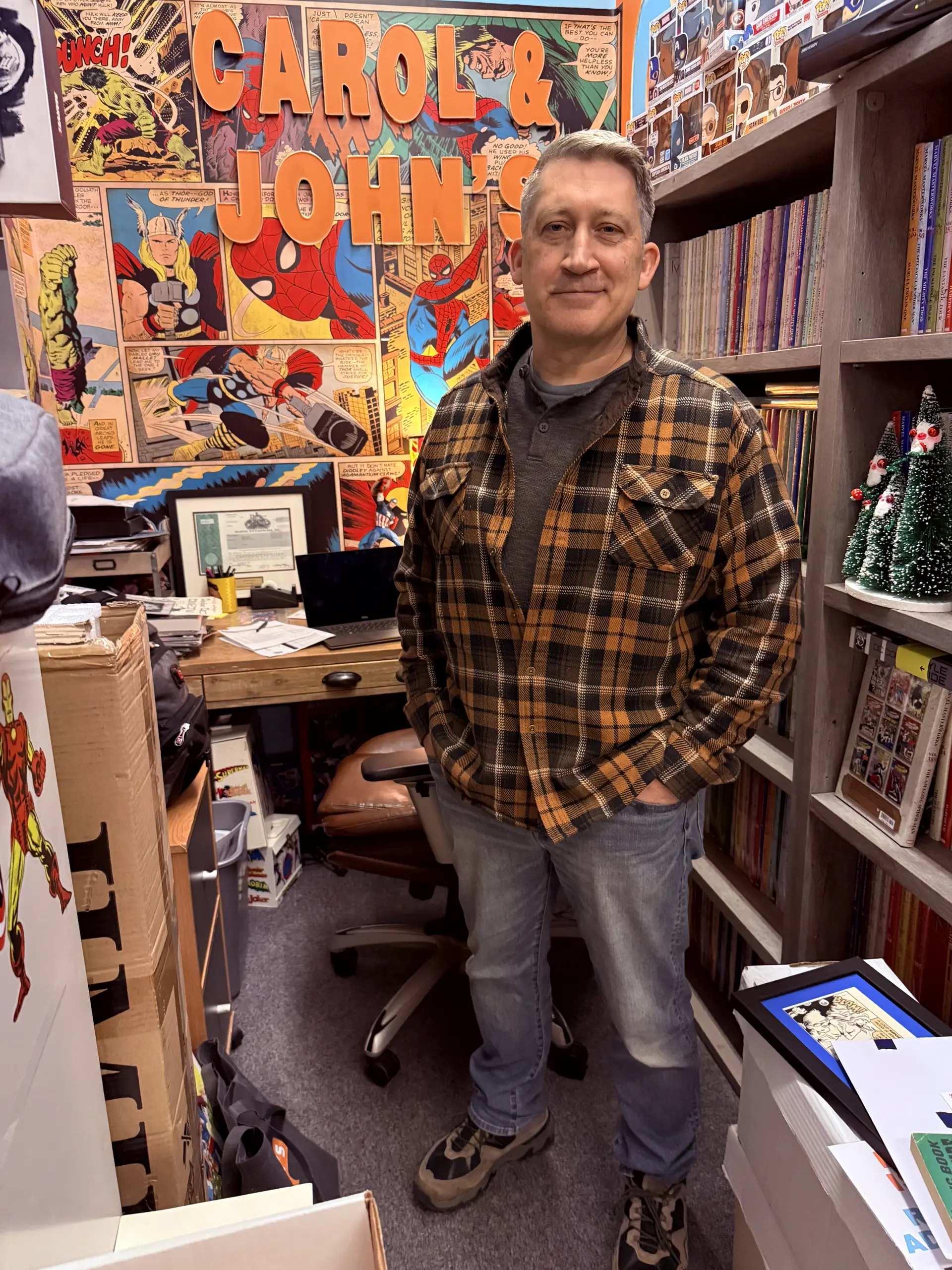 John Dudas | Cleveland | At Carol and John's Comic Book Shop