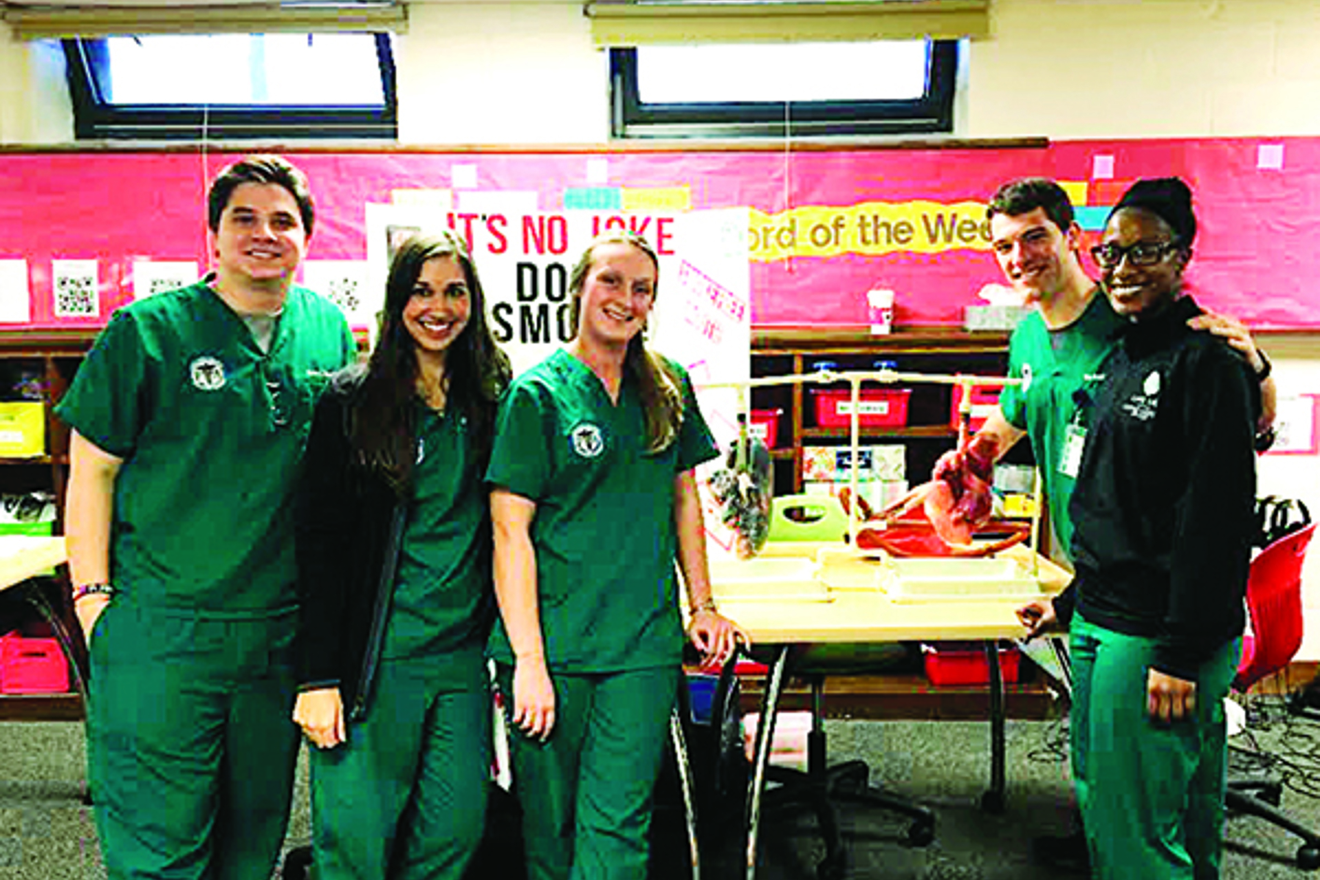 Lake Erie College Students Focus on Oral Health