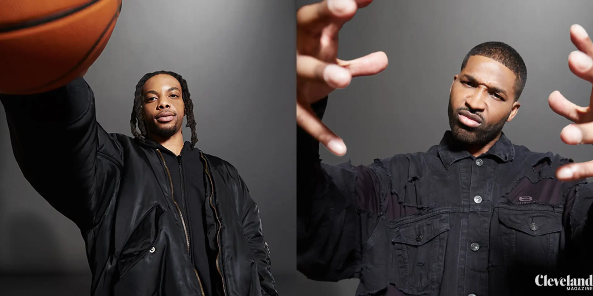 Darius Garland and Tristan Thompson