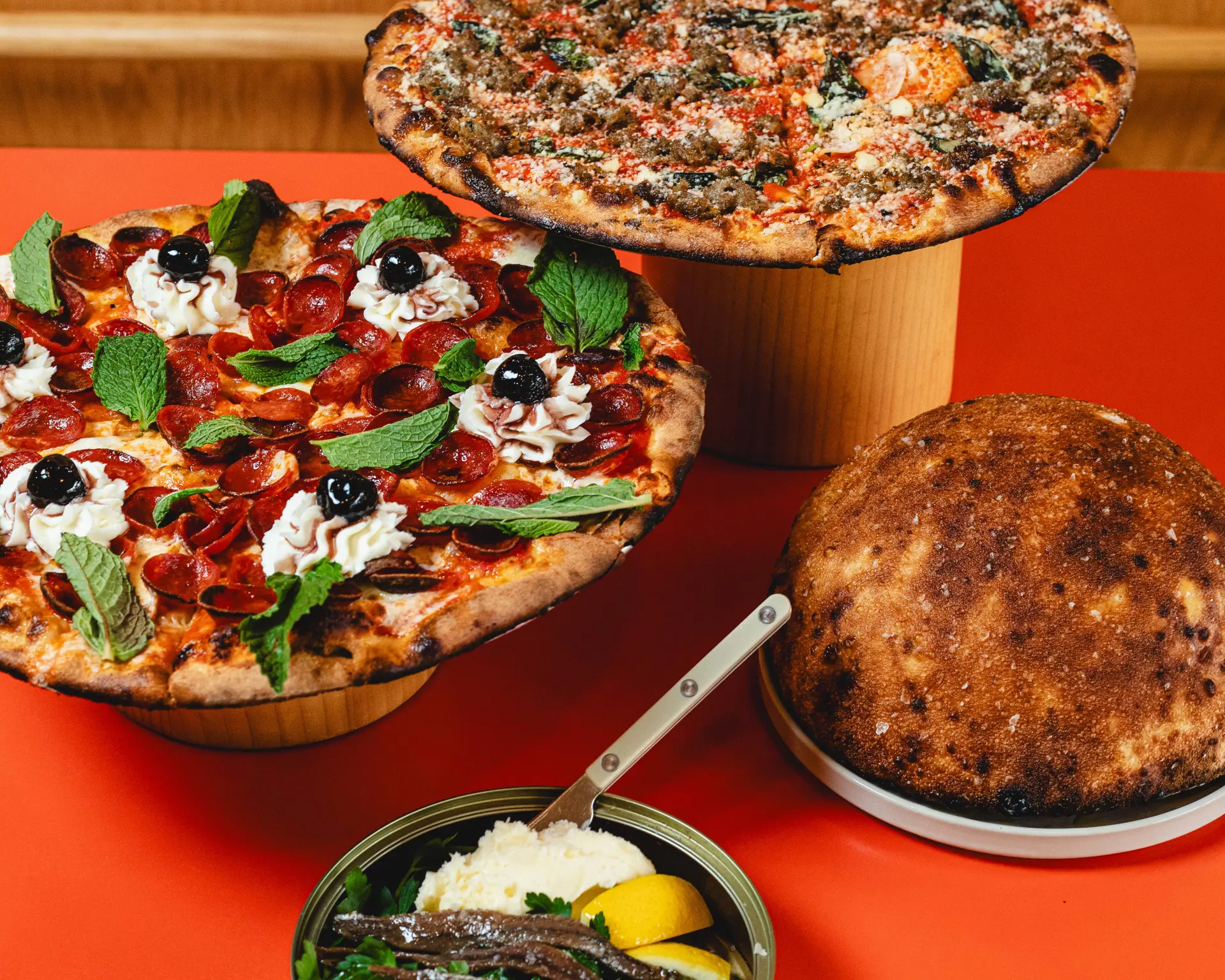 Cent's Pizza & Goods on Lorain Avenue in Cleveland, Ohio, Photographed by Heather Linn Young