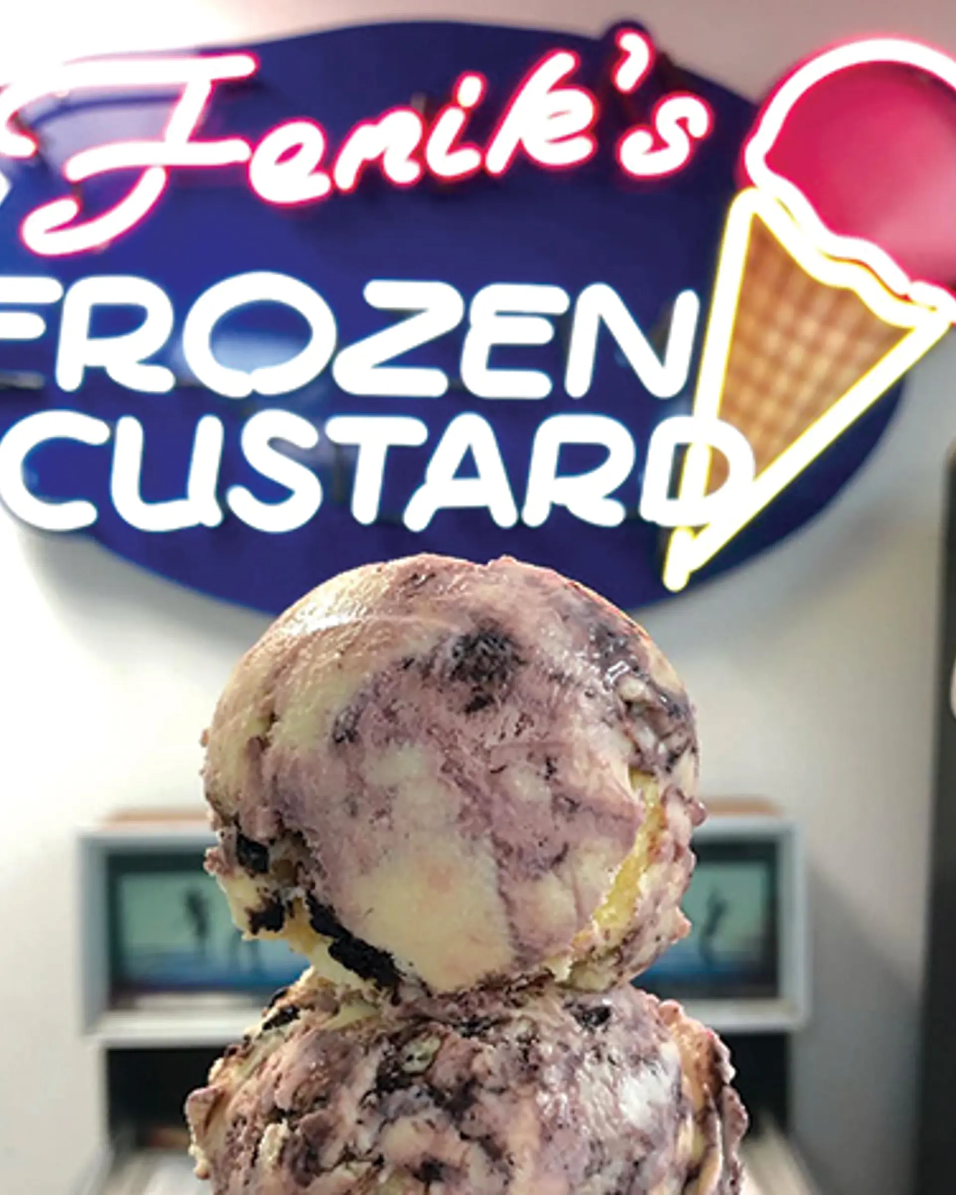 Fenik's Frozen Custard Cleveland Northeast Ohio Sweet Treat Ice Cream
