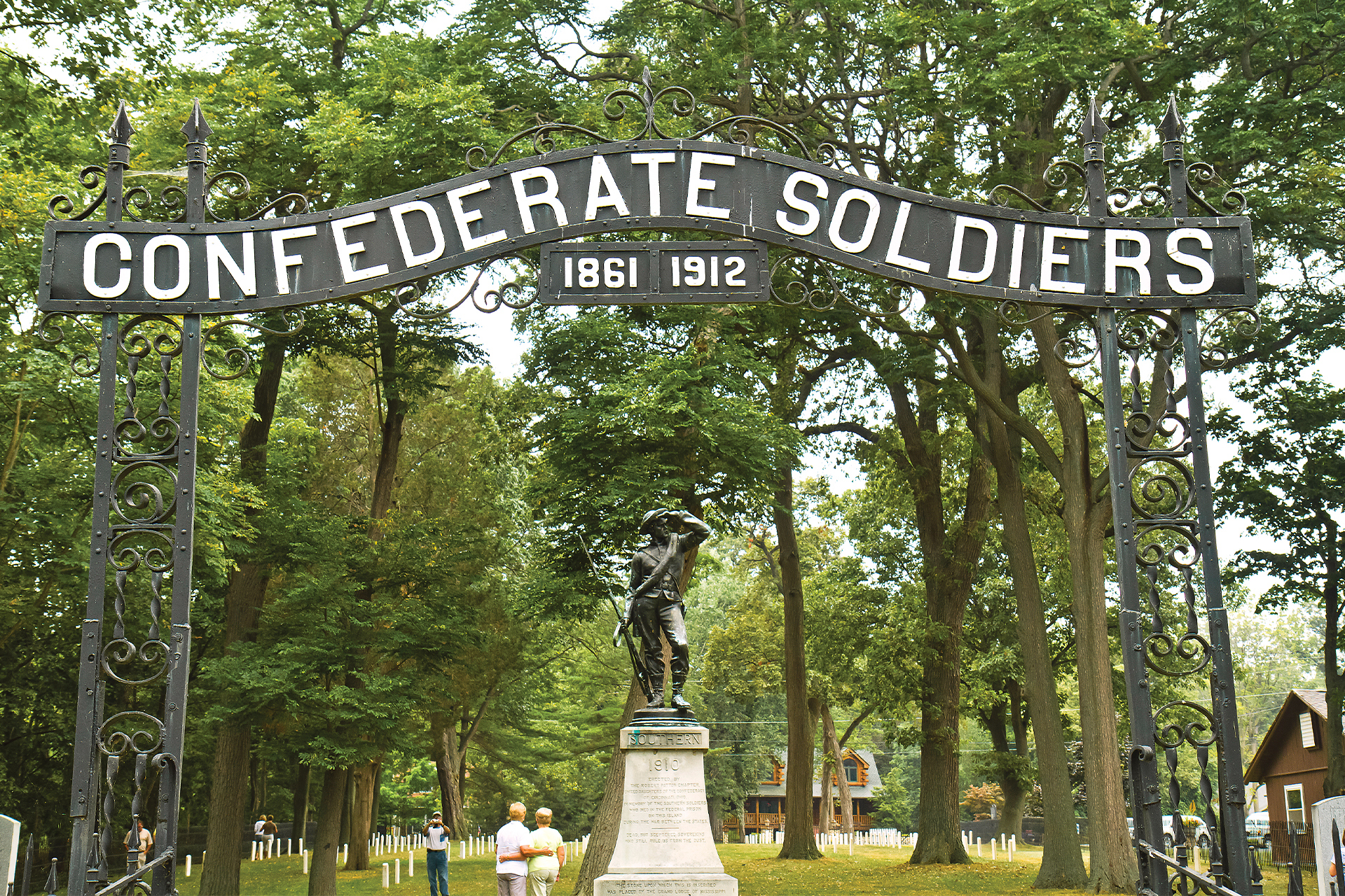 The Confederate Stockade Cemetary