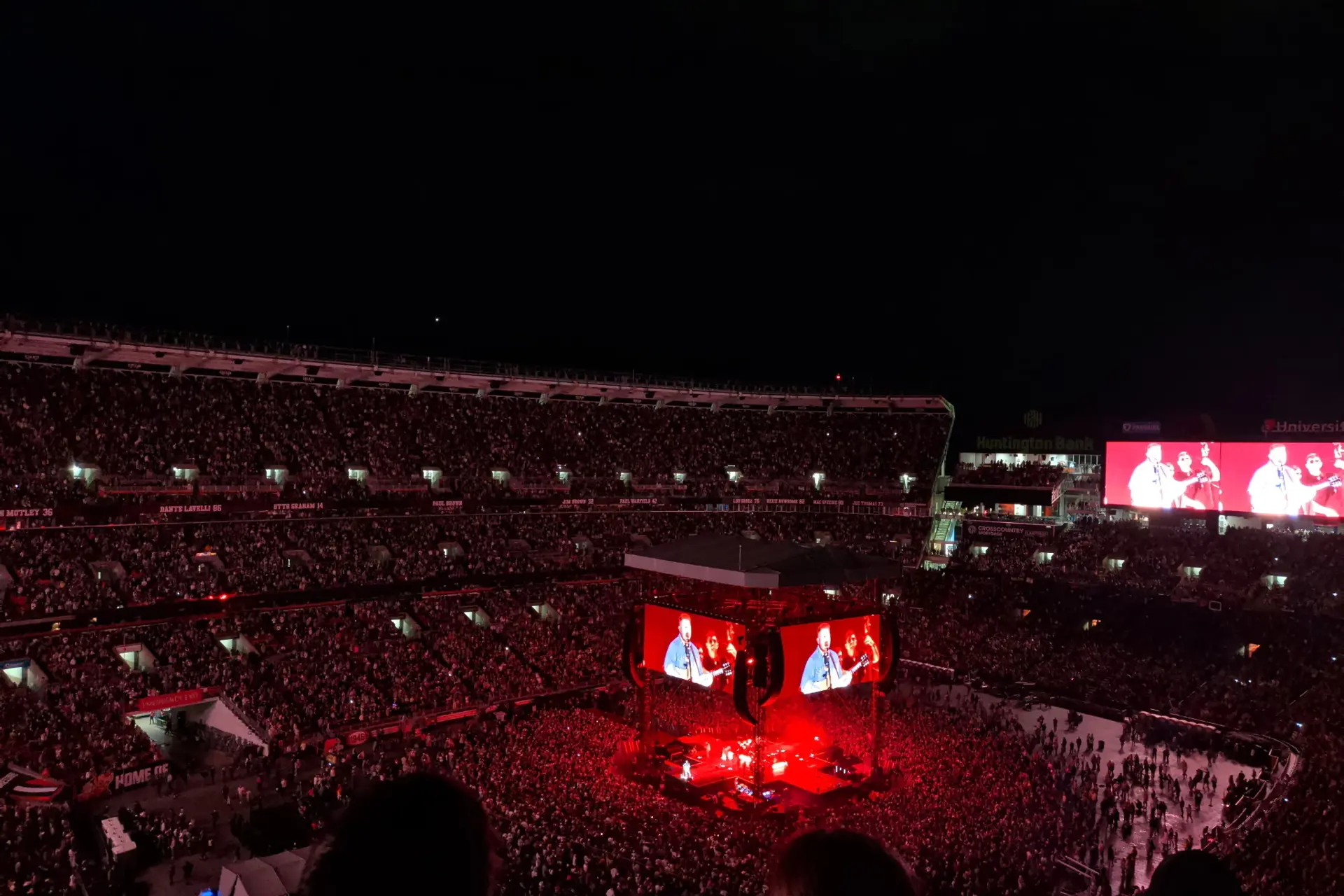 Zach Bryan at Huntington Bank Field in Cleveland