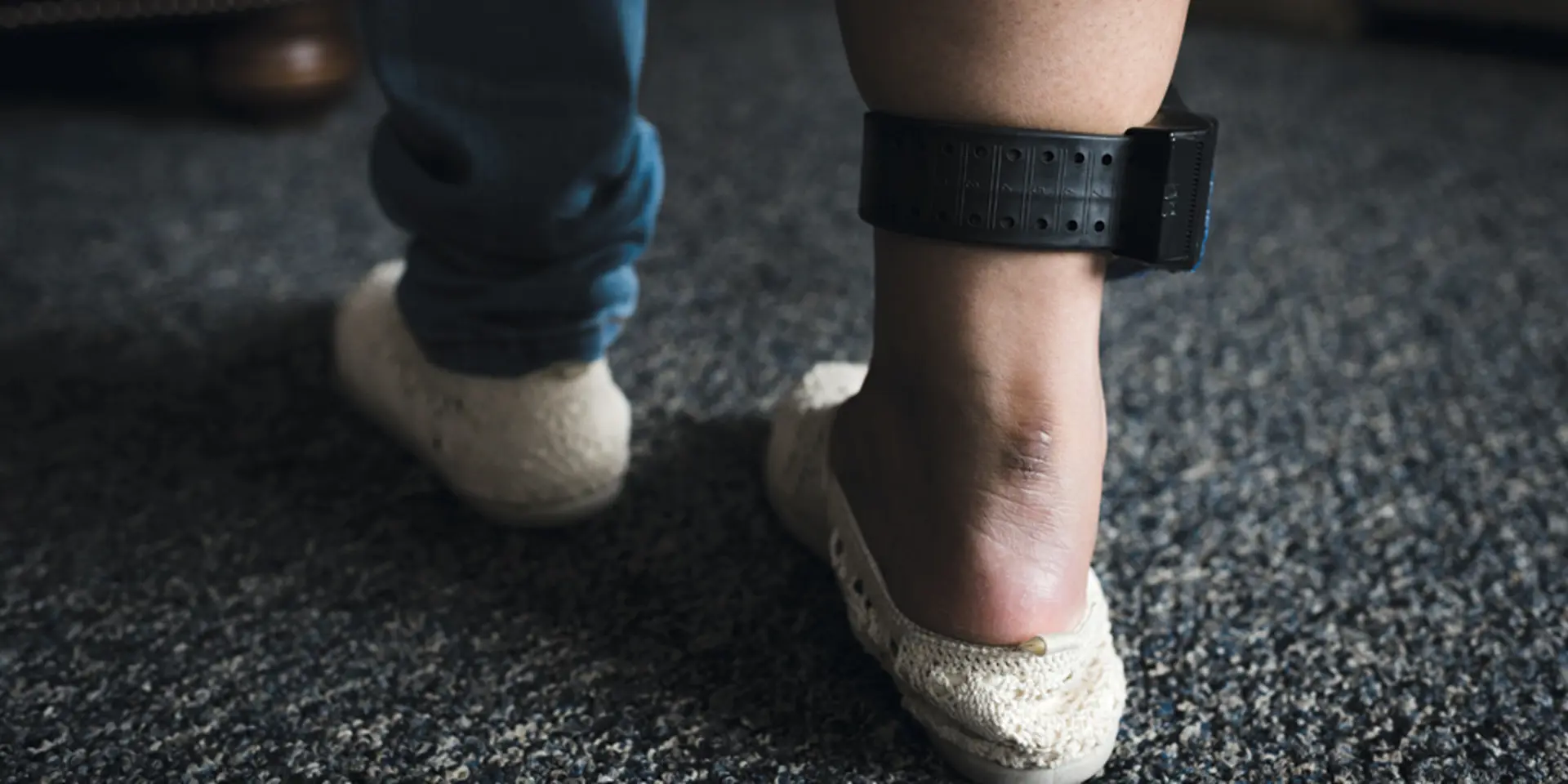 THEY PUT A GPS MONITOR ON HER ANKLE. THEY TOLD HER TO BUY A PLANE TICKET TO MEXICO. SHE HAD 14 DAYS TO LEAVE THE COUNTRY.