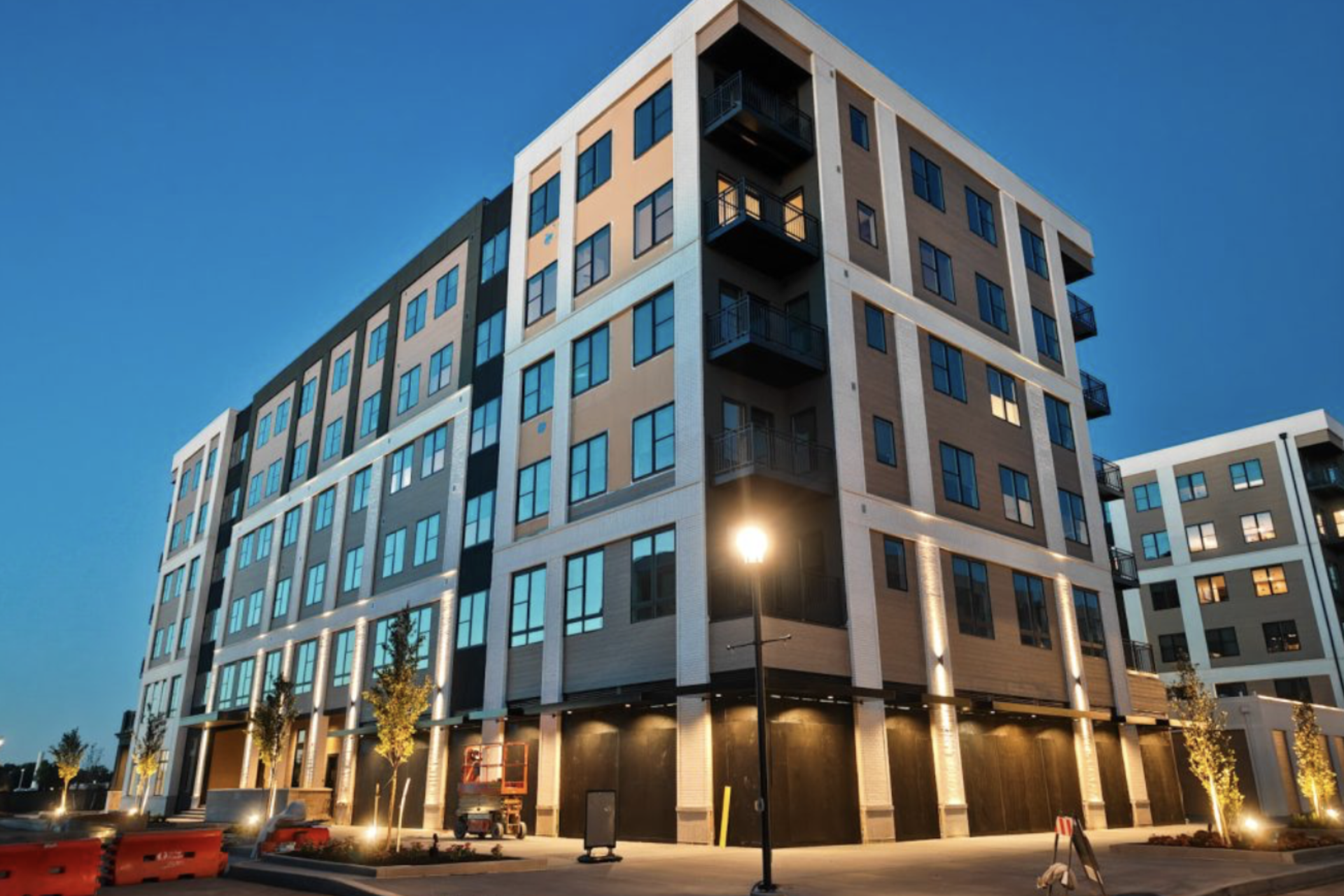 Downtown at Valor Acres in Brecksville Nears Completion