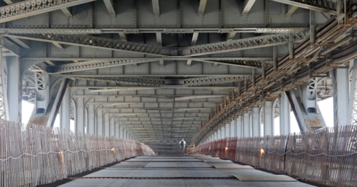 See Cleveland's Streetcar History Inside Veterans Memorial Bridge