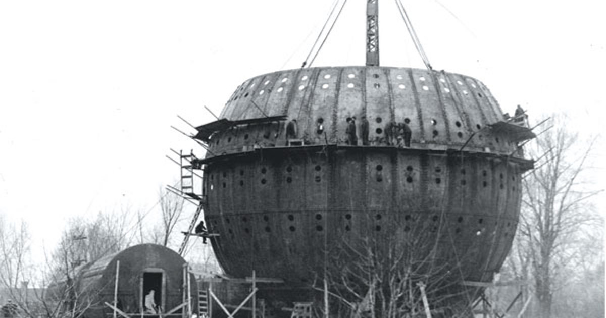 A $1 million pressurized tank was built in 1928