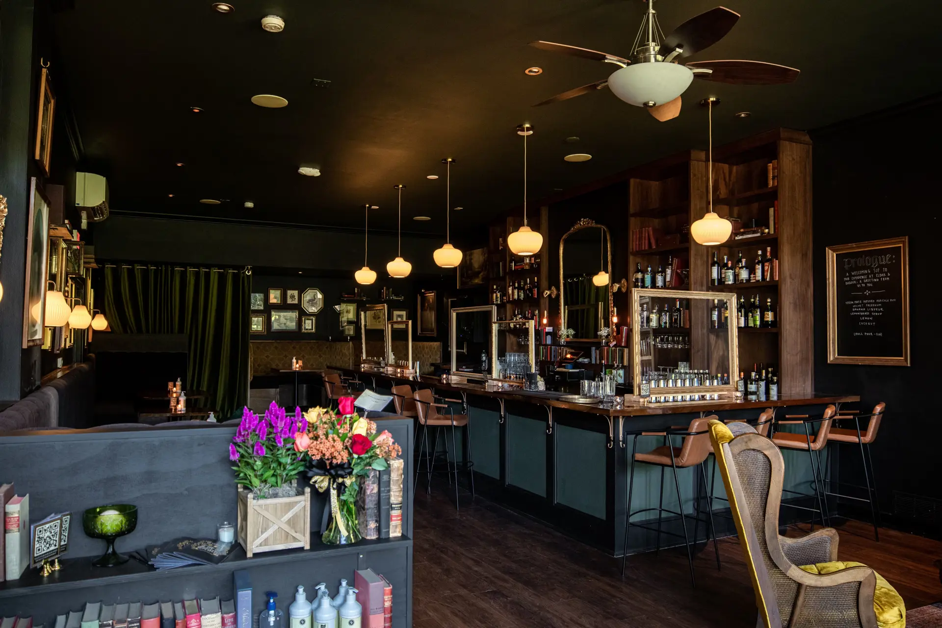 Cloak & Dagger in Tremont neighborhood of Cleveland serves vegan cocktails and food