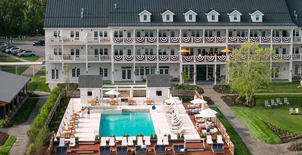 Sauna and Room: Courtesy The Lake House on Canandaigua; Food: Cara Livermore