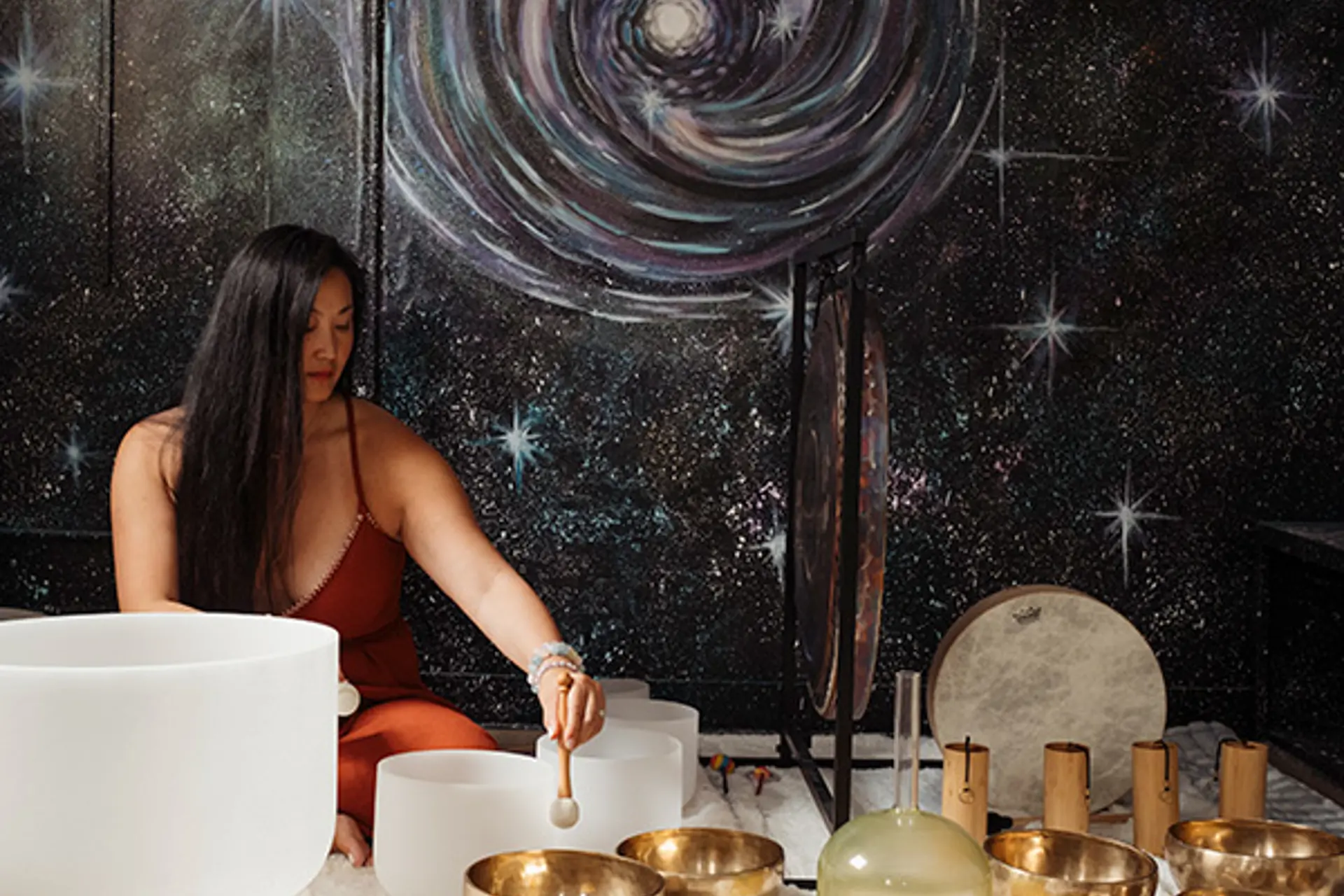 Local Sound Baths Create Spaces To Unwind: We Tried It