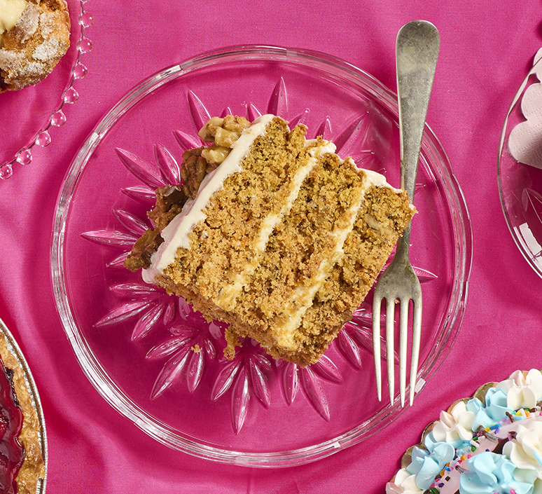 vegan carrot cake by philomena bake shop
