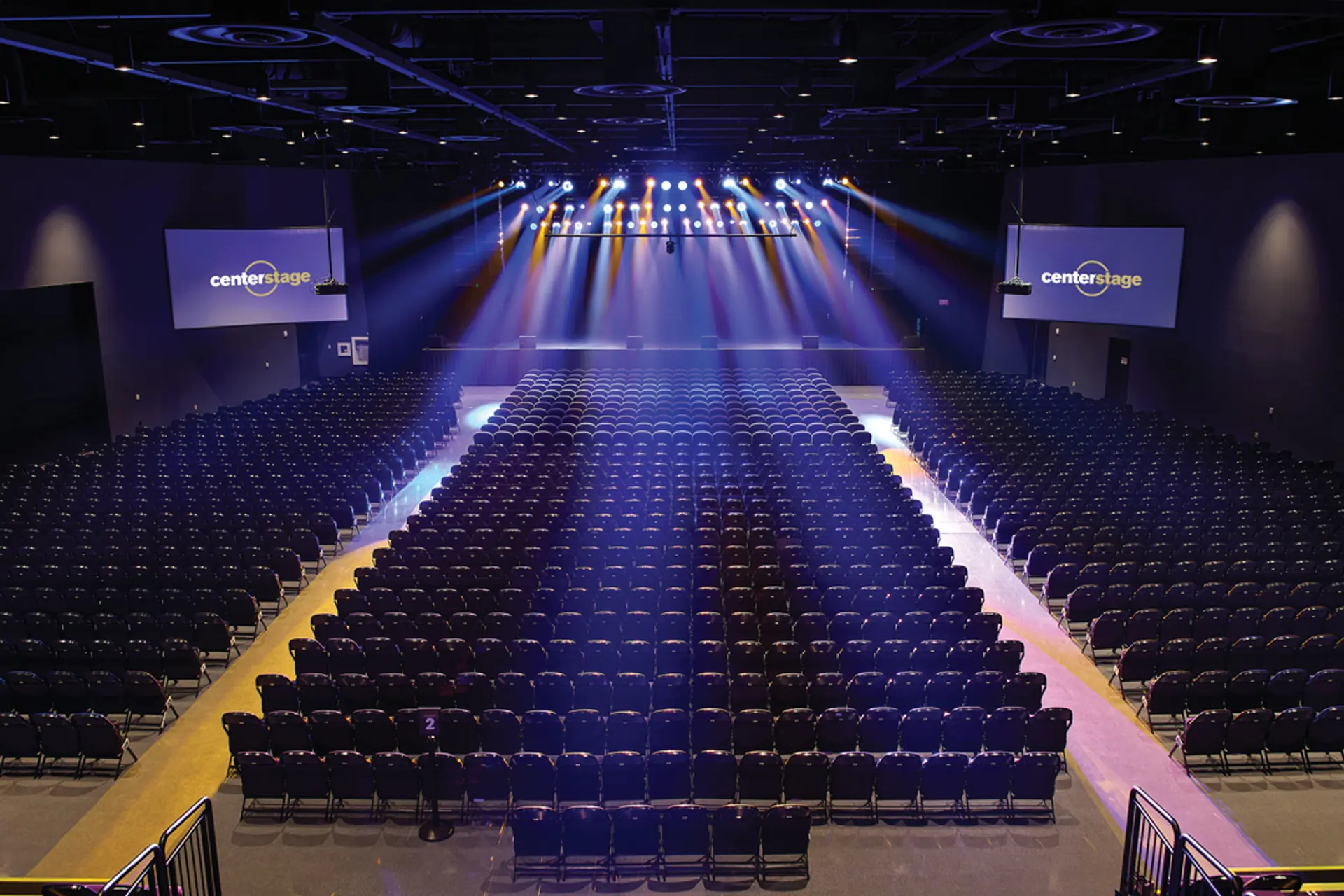 Rendering of Center Stage at Northfield Park Racino