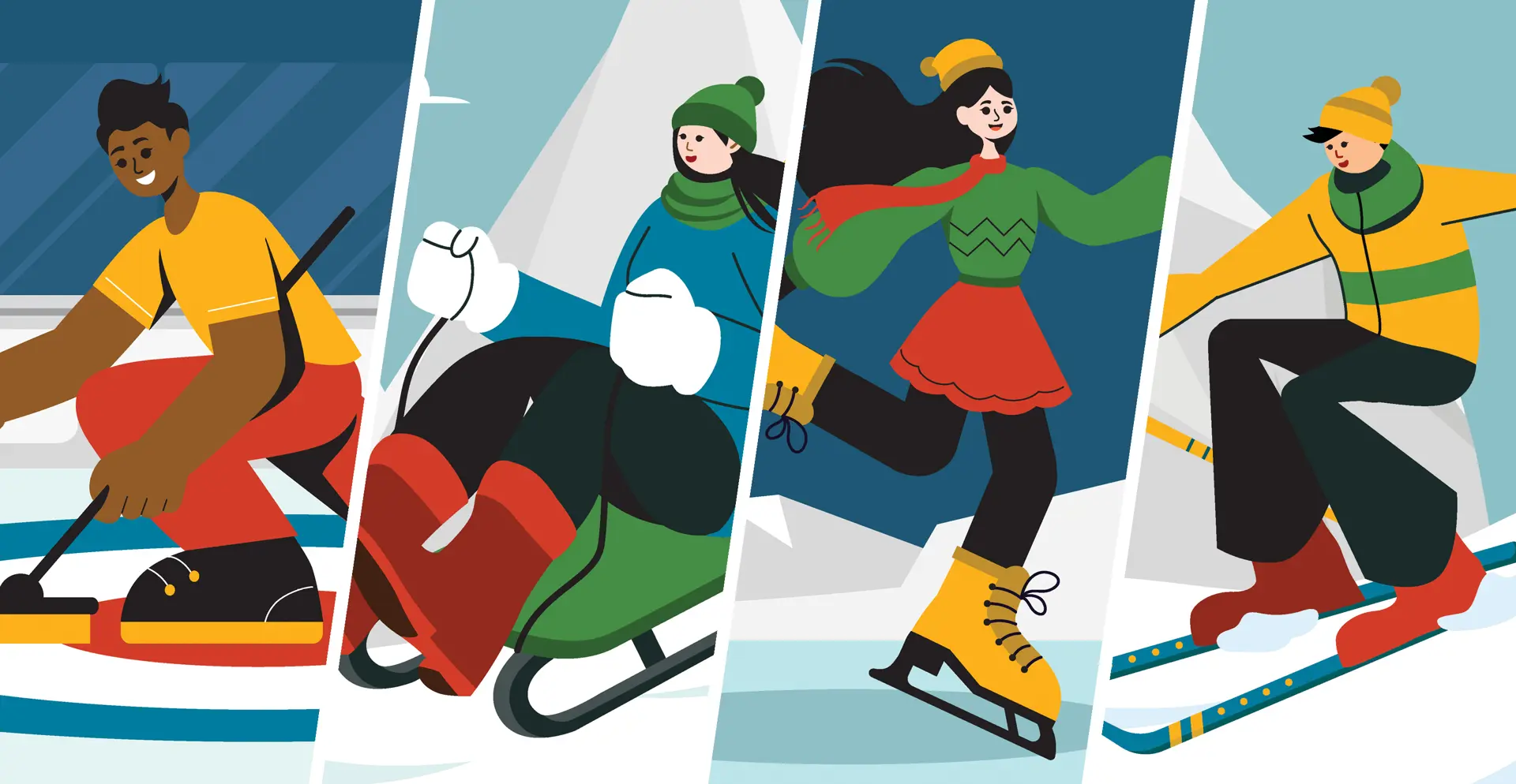 how to get involved in winter olympic sports