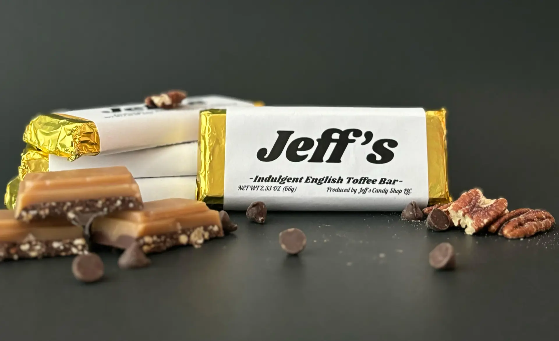 Jeff's Candy Toffee Bar