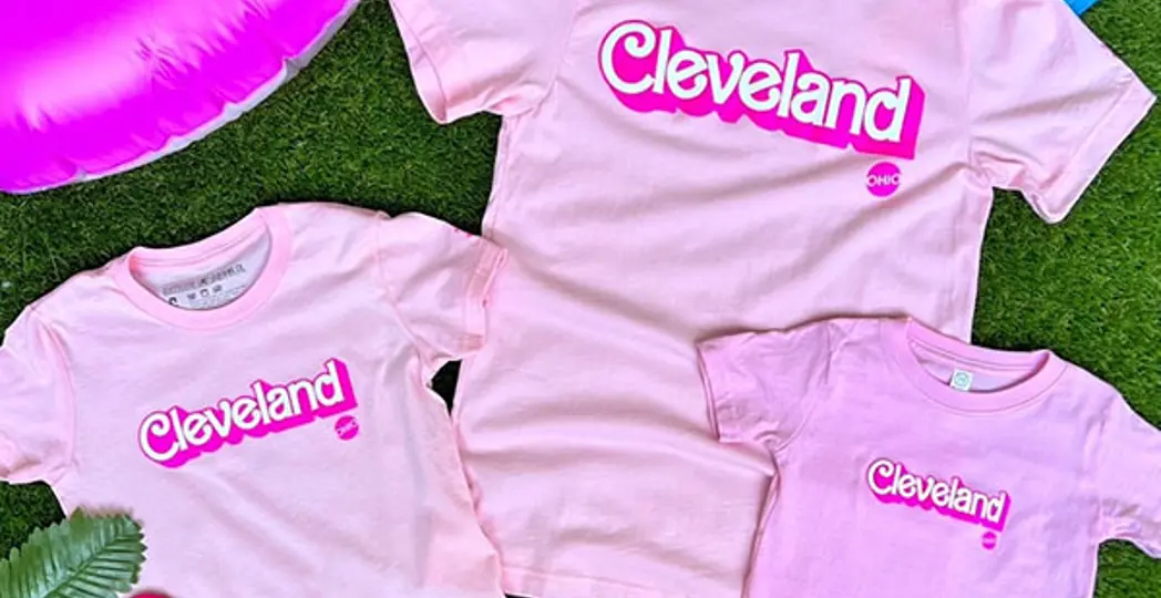 Courtesy Green Farms Juicery, Courtesy Cleveland Clothing Co., Courtesy The Macaron Tea Shoppe, Courtesy Sharkey's Hair Cuts for Kids, Courtesy King Kone