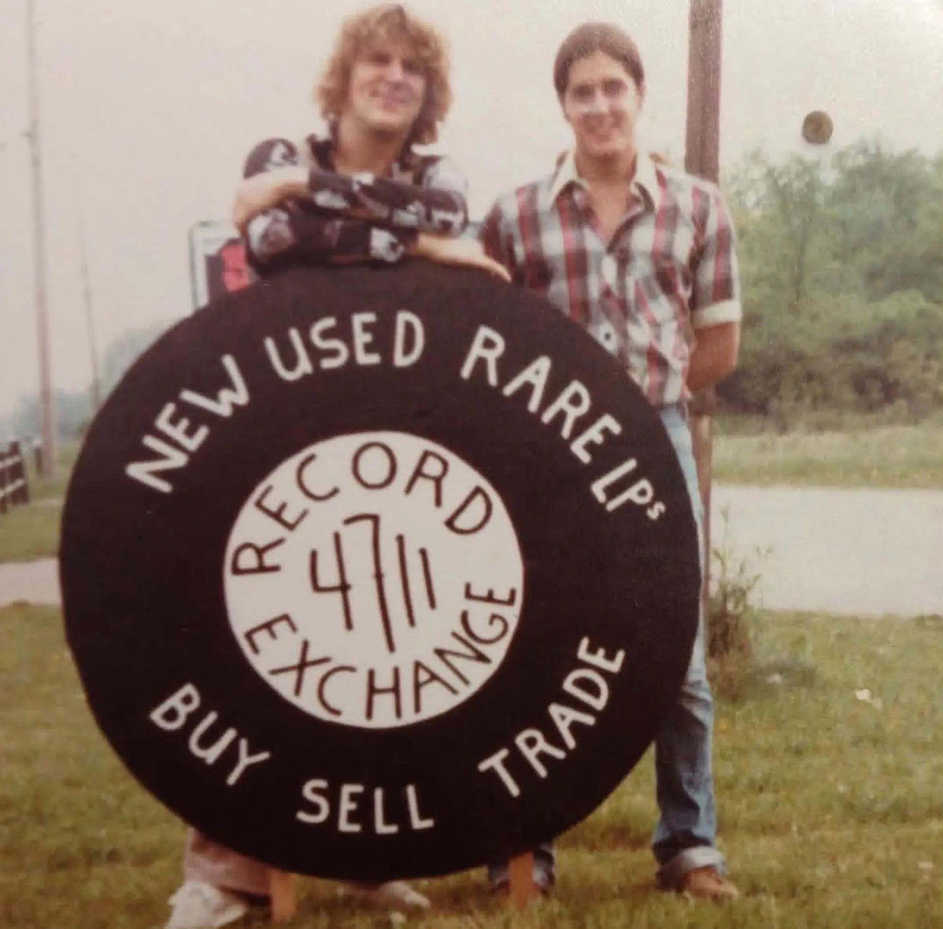vintage photo from Scott Shepard's first record store