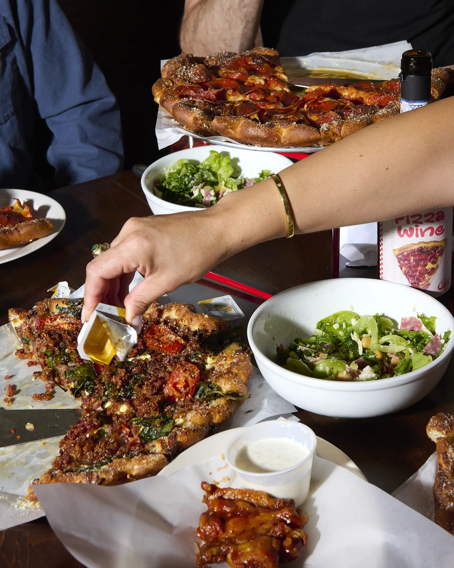 Edison’s Pizza Kitchen  1307 Auburn Ave., Cleveland, 216-589-9112, edisonspizzakitchens.com 