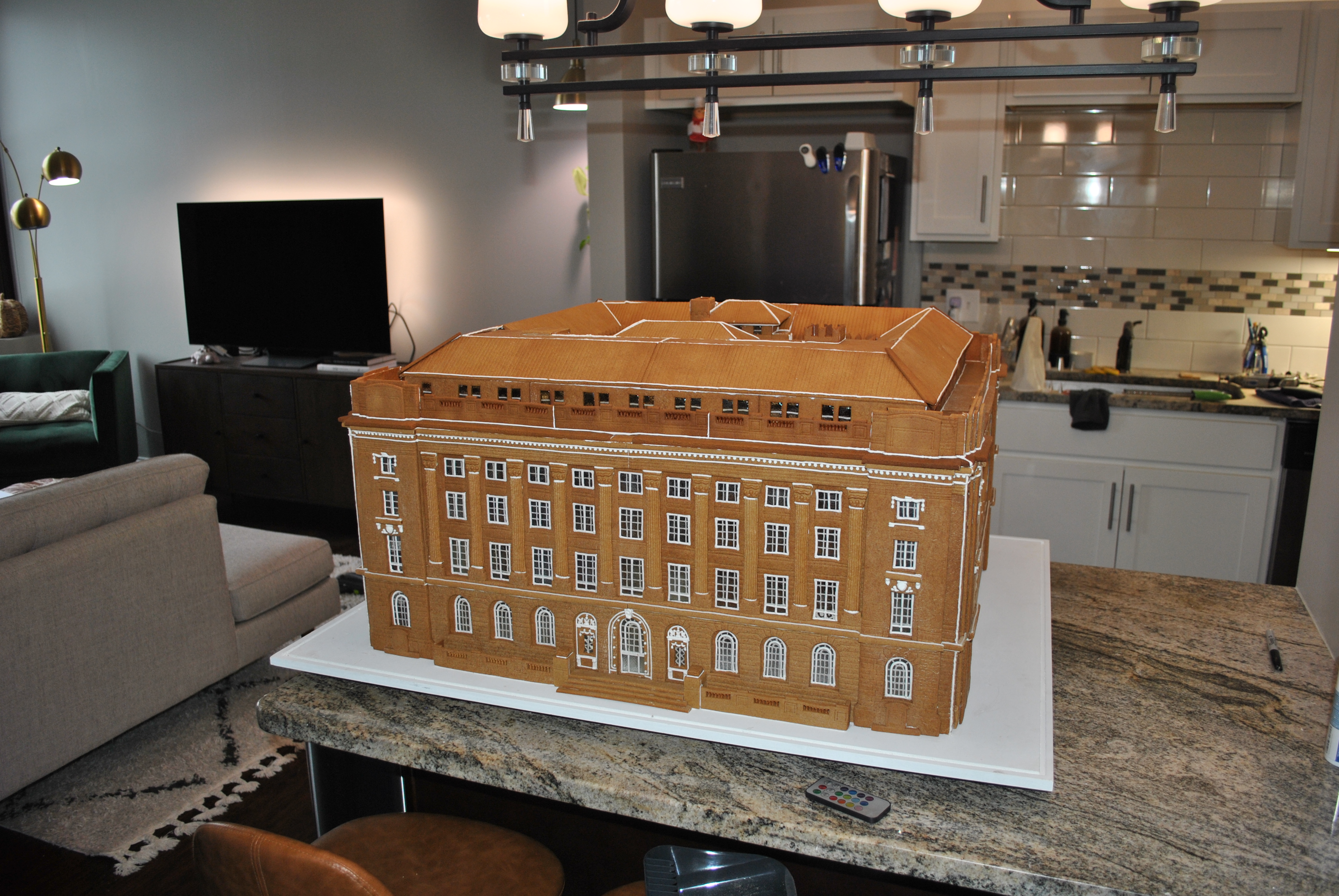 downtown cleveland gingerbread public library