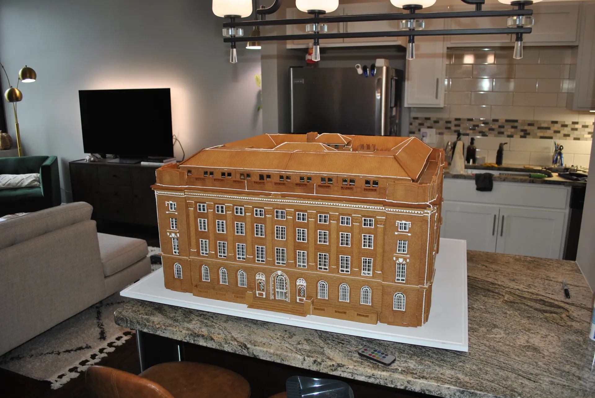 downtown cleveland gingerbread public library