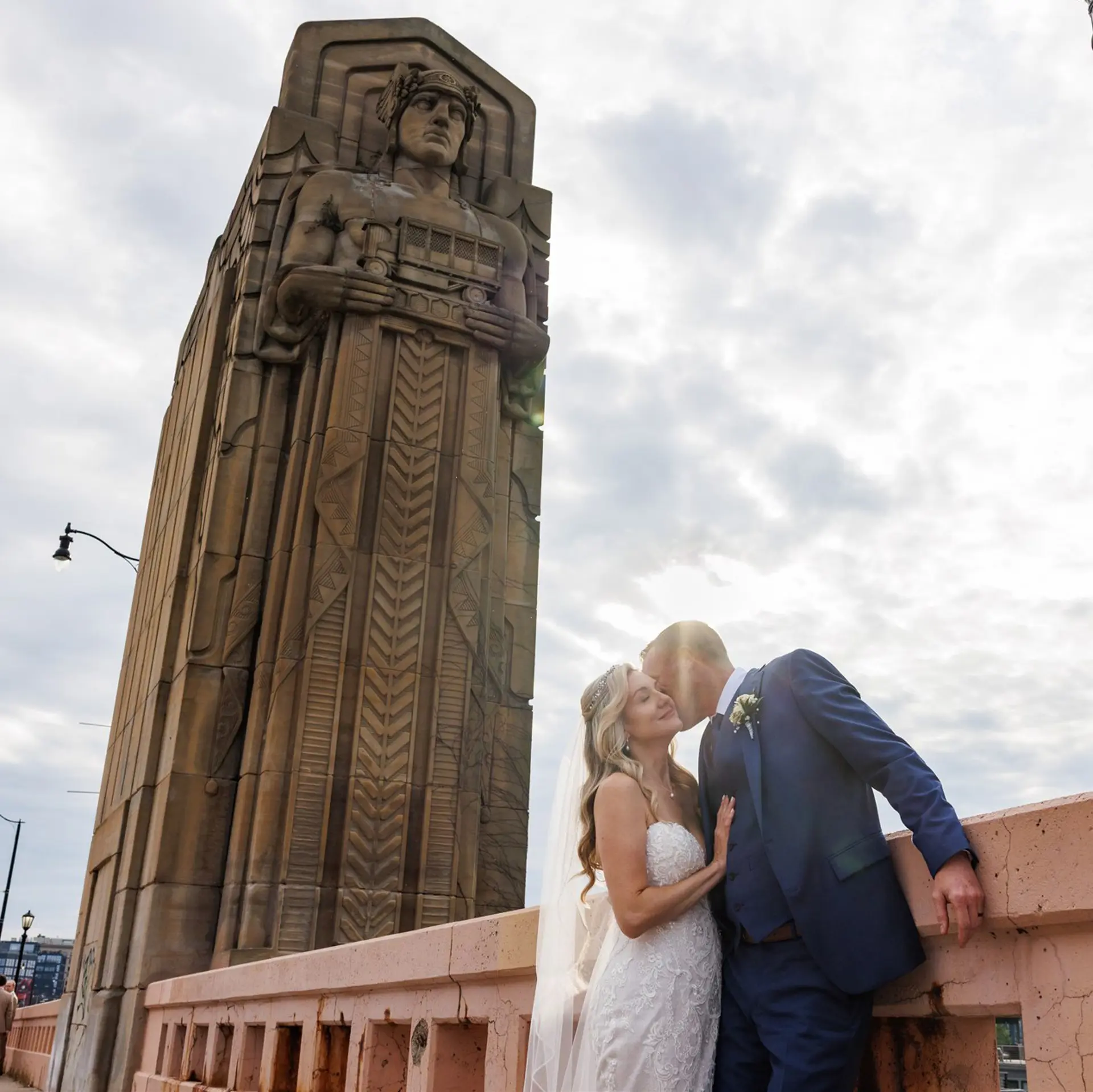 Distinct Cleveland niches were weaved into even the smallest details of the Polks' wedding — an ode to the city that brought them together. | PHOTOGRAPHED BY GENEVIEVE NISLY PHOTO