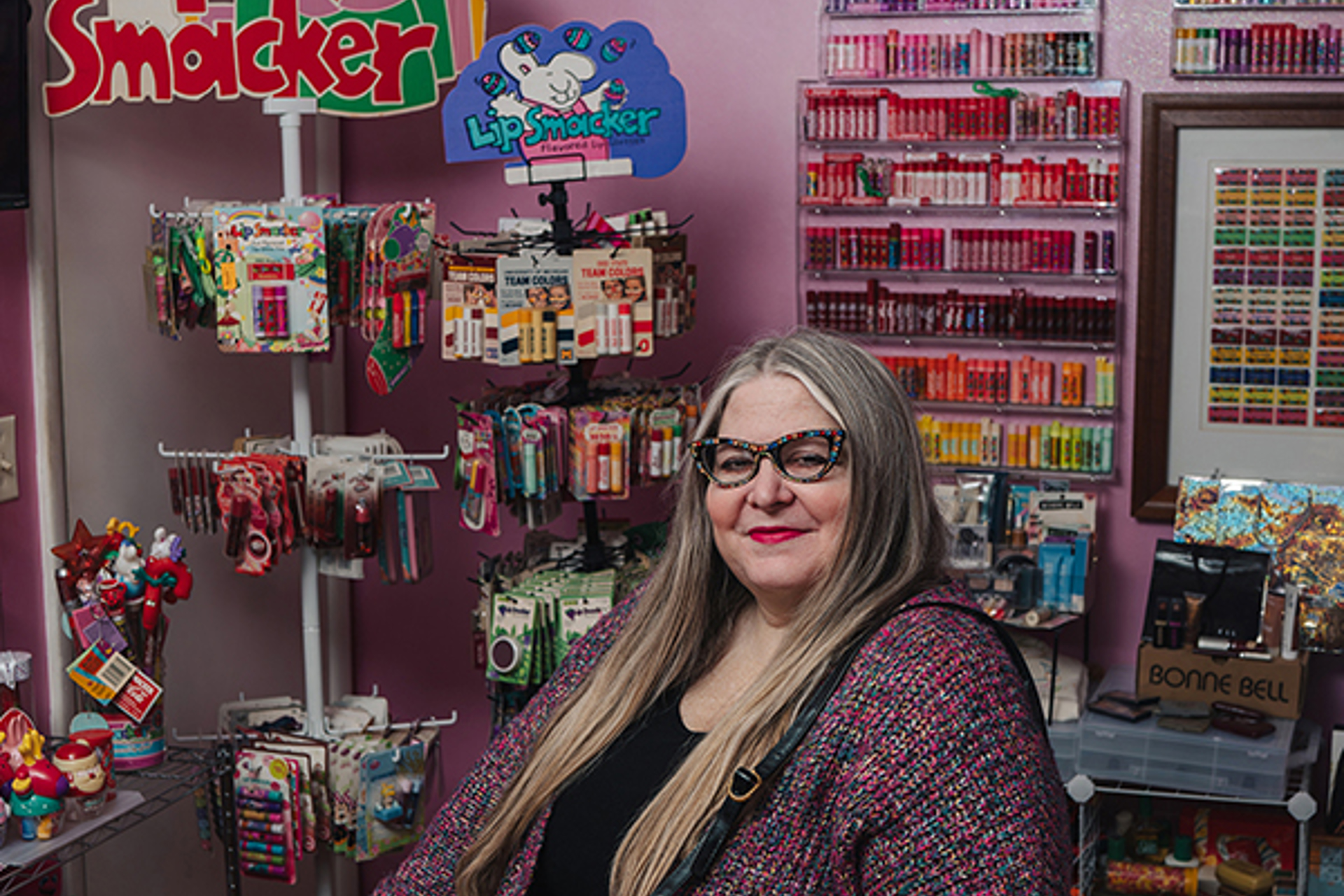 Meet the Avon Lake Lip Smacker Collector with Over 3,000 Products
