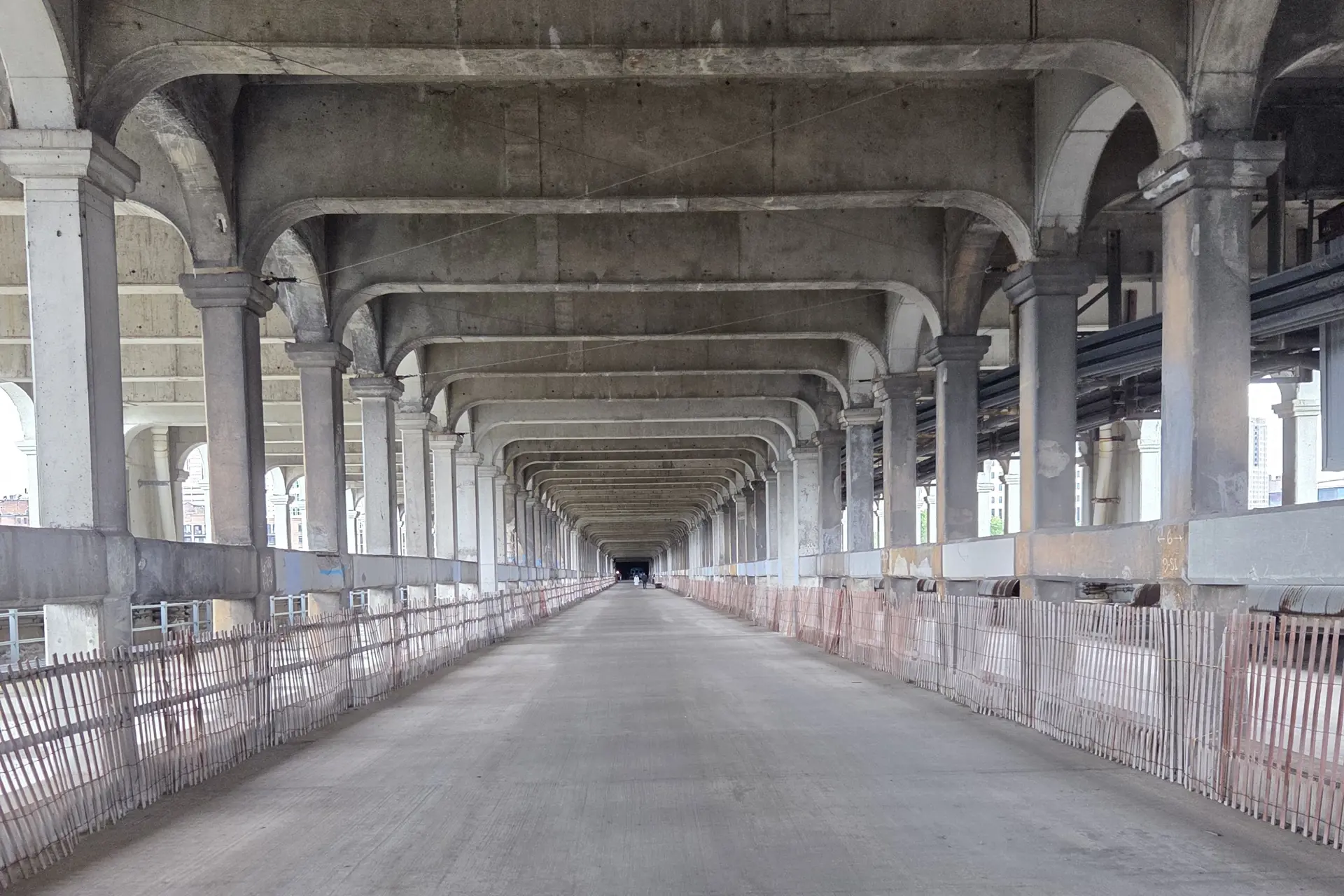 Streetcar Level of Veterans Memorial Bridge Opens To The Public