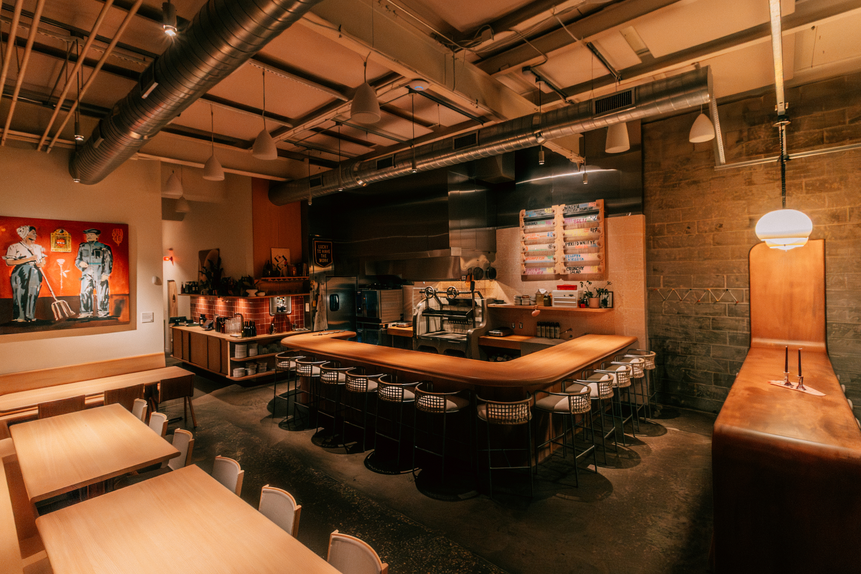 Inside Rosy in Cleveland