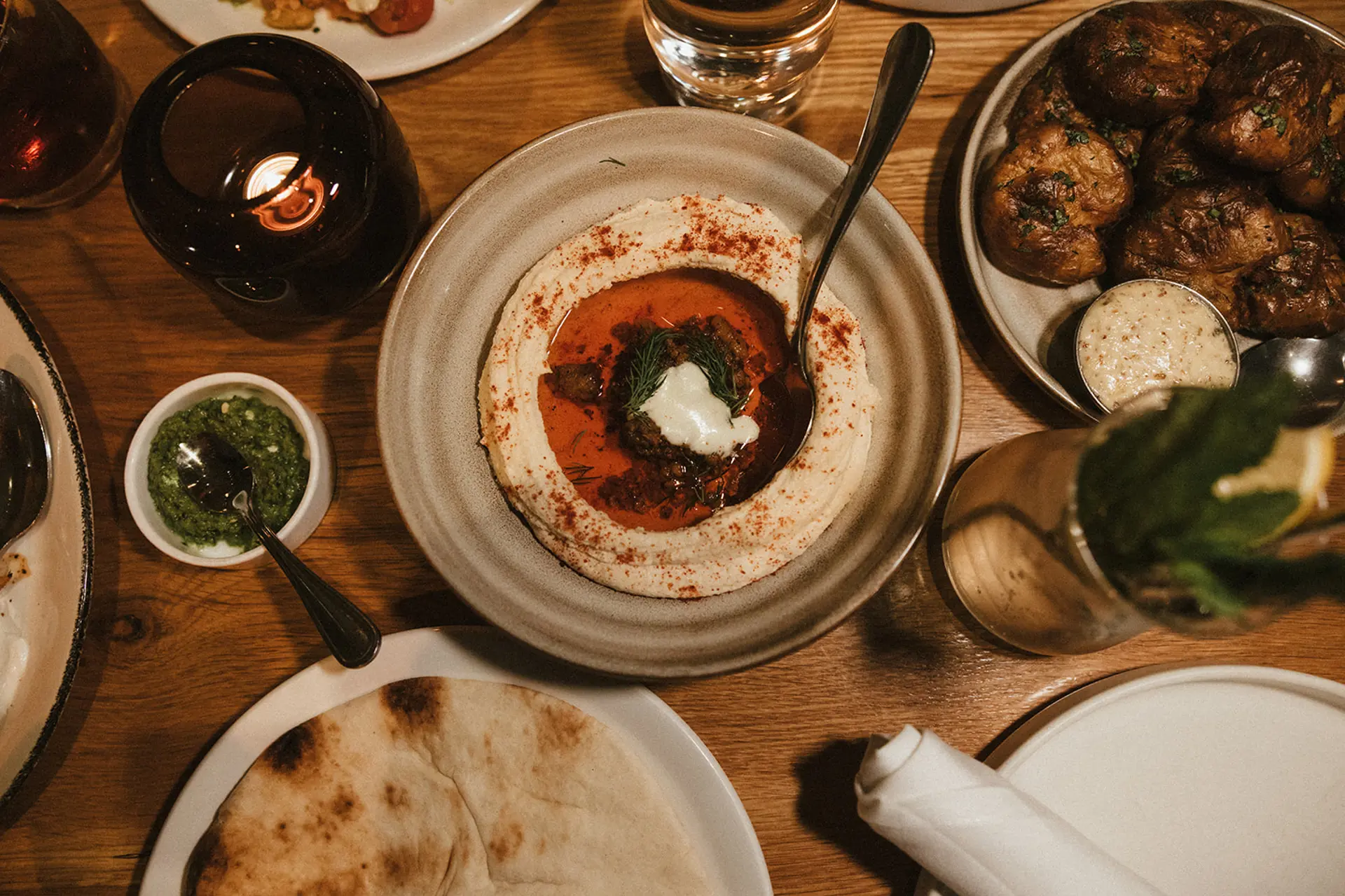 Zhug, modern Indian restaurant in Ohio City Hingetown from Douglas Katz, by Lizzie Schlafer 