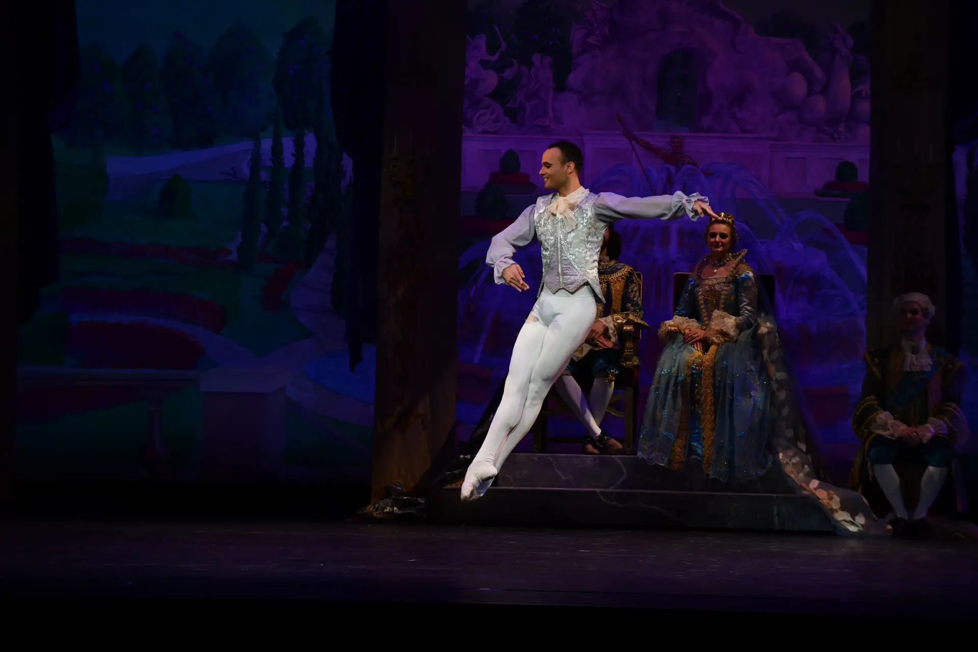 Alexander Guzman performing in ballet.