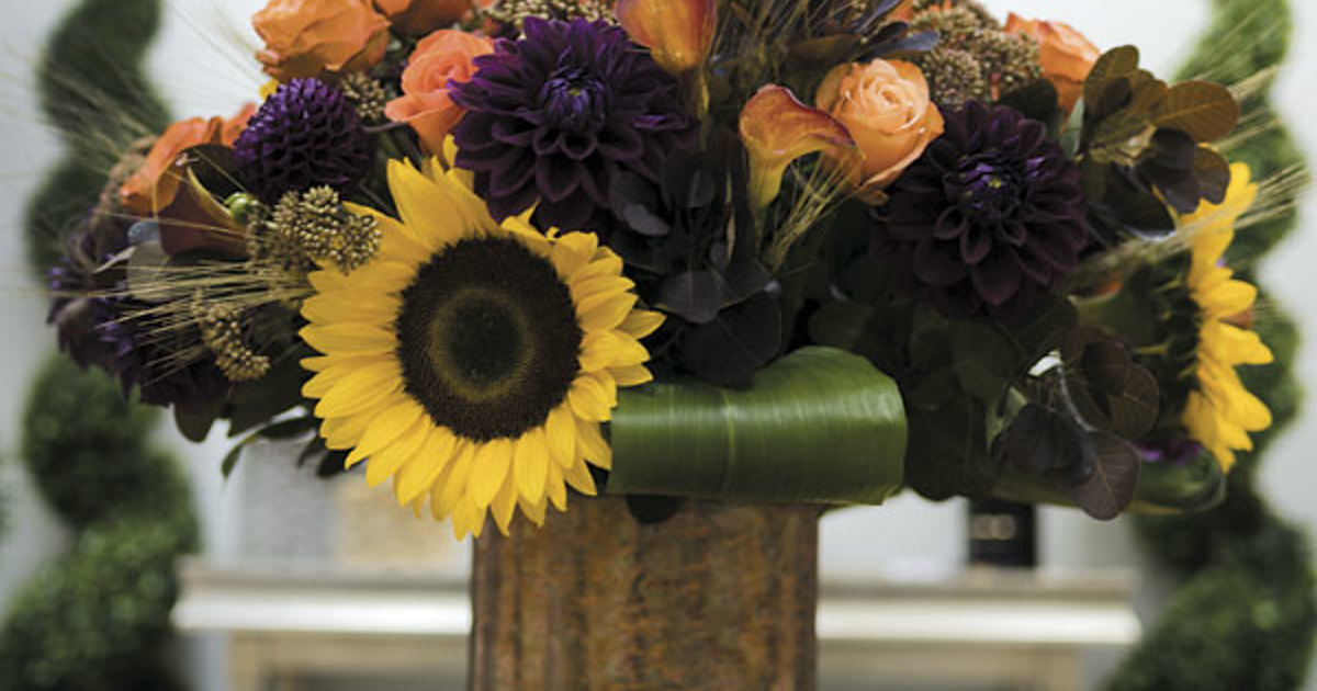 Yes, You Can Craft A Colorful Fall Bouquet