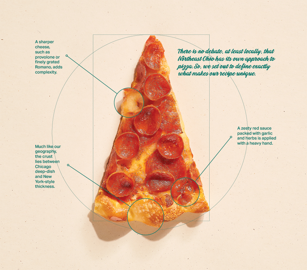 what is cleveland style pizza
