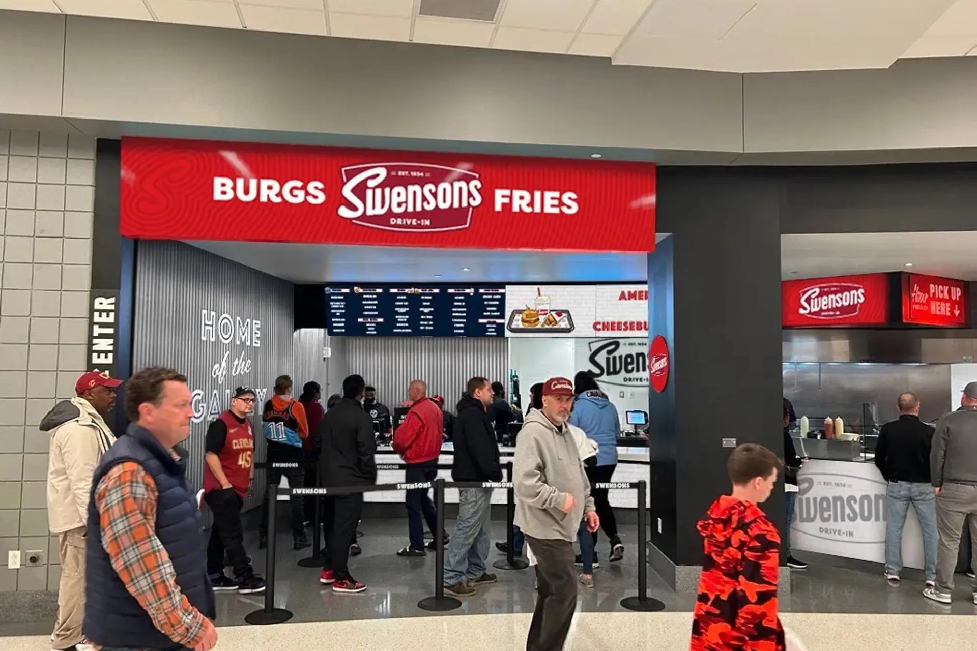 Cavs Partner with Swensons to Bring a Local Favorite Courtside