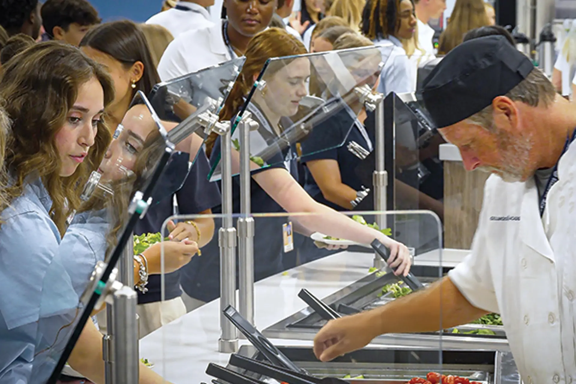 What's for Lunch in Cleveland Cafeterias?