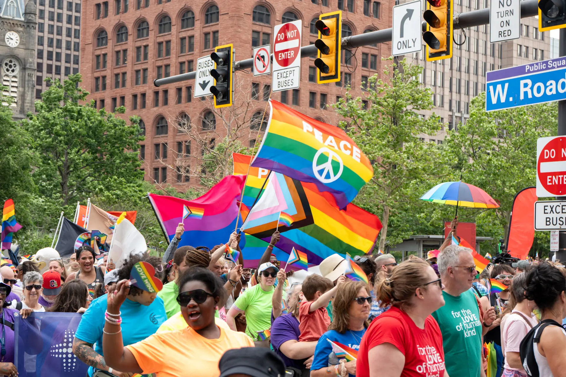 Pride in the CLE Celebration Drew Thousands Downtown This Weekend