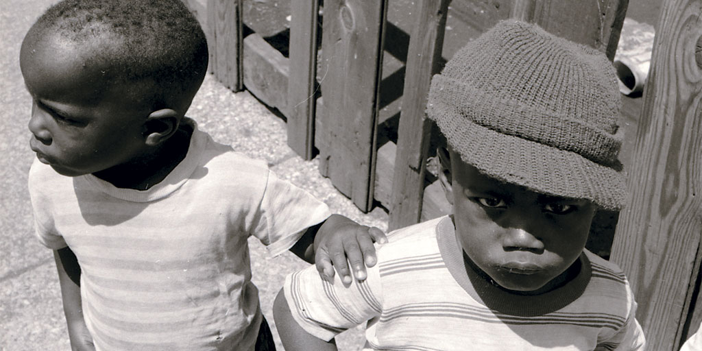 Two Boys 1947-1955. | PHOTOGRAPHED BY JASPER WOOD
