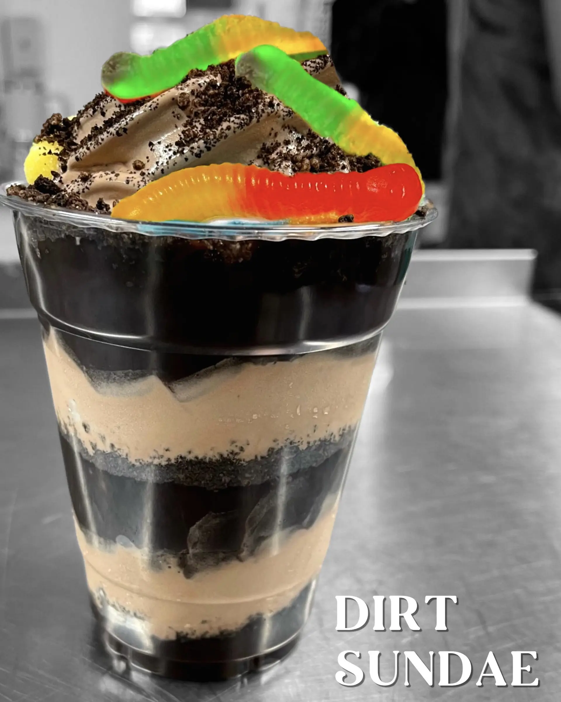 Dairy Grove Ice Cream Dirt Sundae