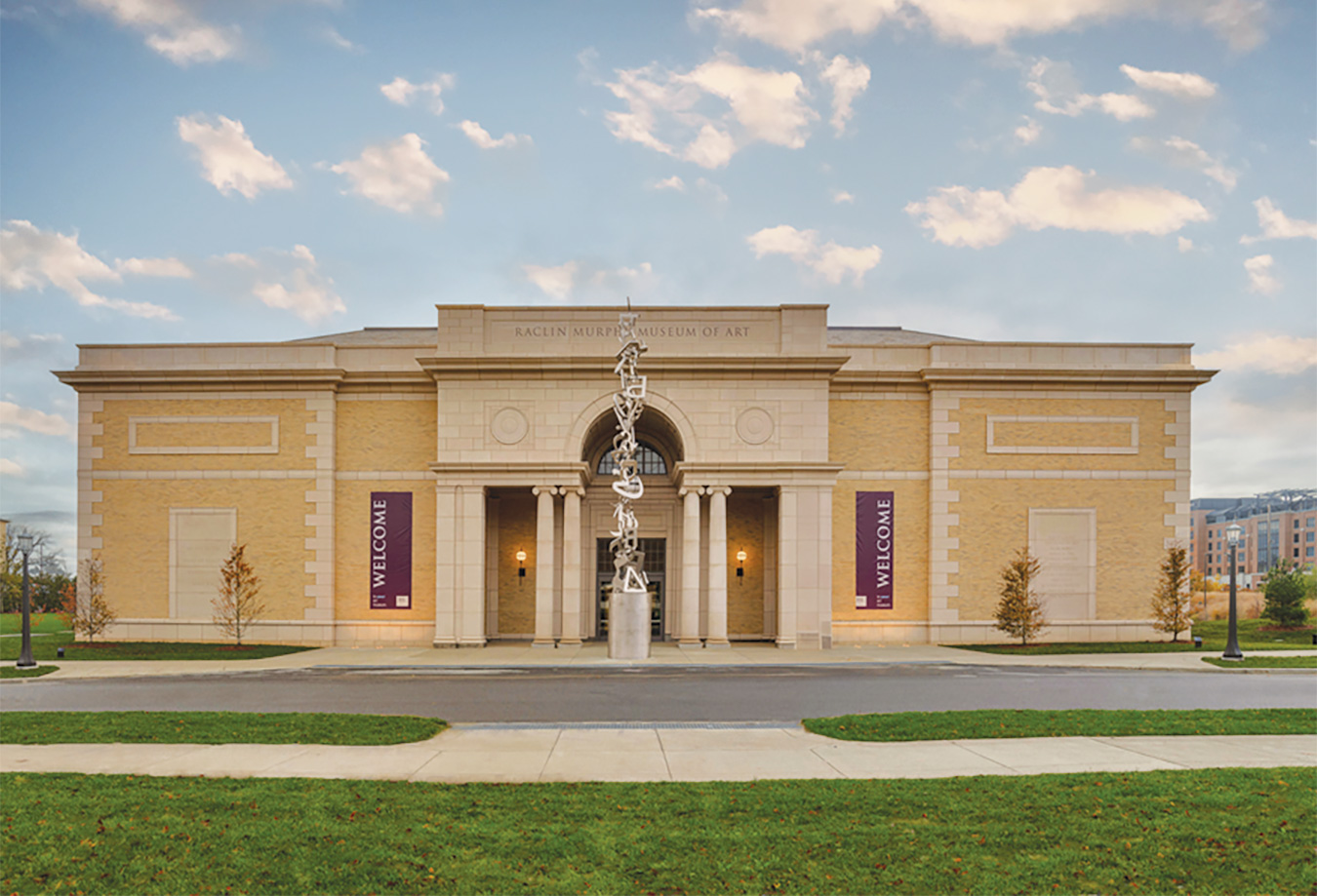 Raclin Murphy Museum Of Art in Notre Dame, Indiana (photo courtesy of Raclin Murphy Museum of Art) Raclin Murphy Museum Of Art in Notre Dame, Indiana (photo courtesy of Raclin Murphy Museum of Art)