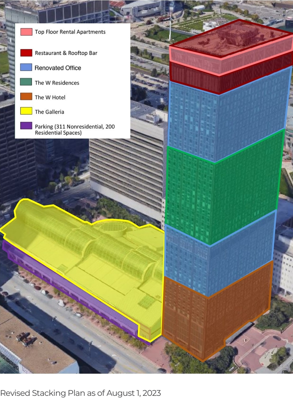 Proposed uses for Erieview Tower are shown here in a more complete and easy-to-understand presentation. 